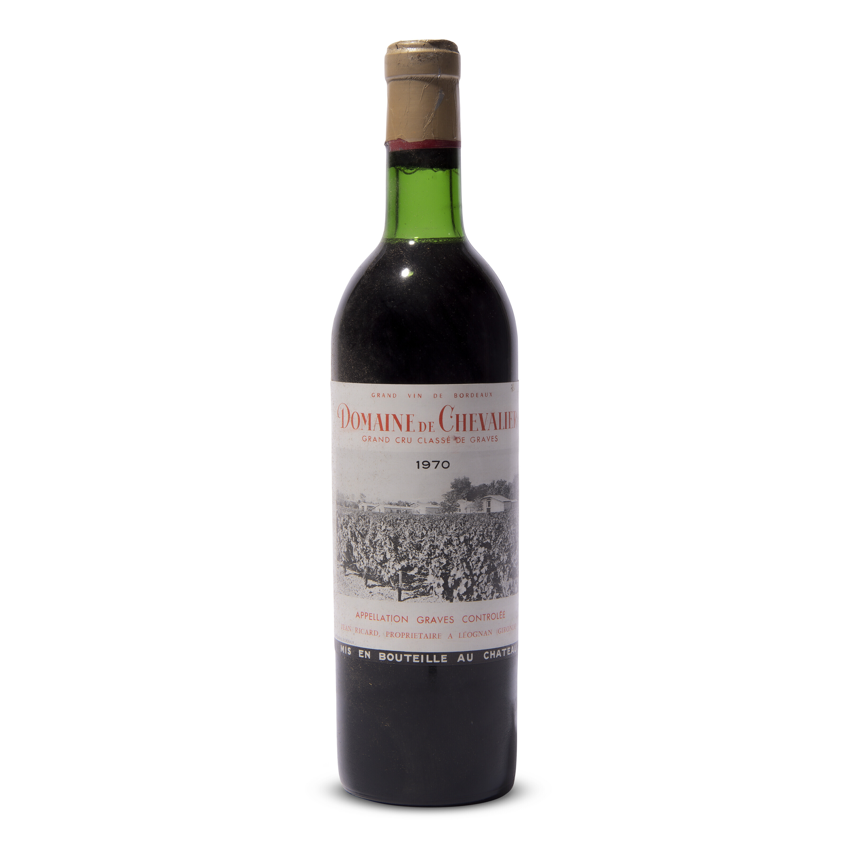 Domaine de Chevalier 1970, Léognan (Graves), cru classéIn original