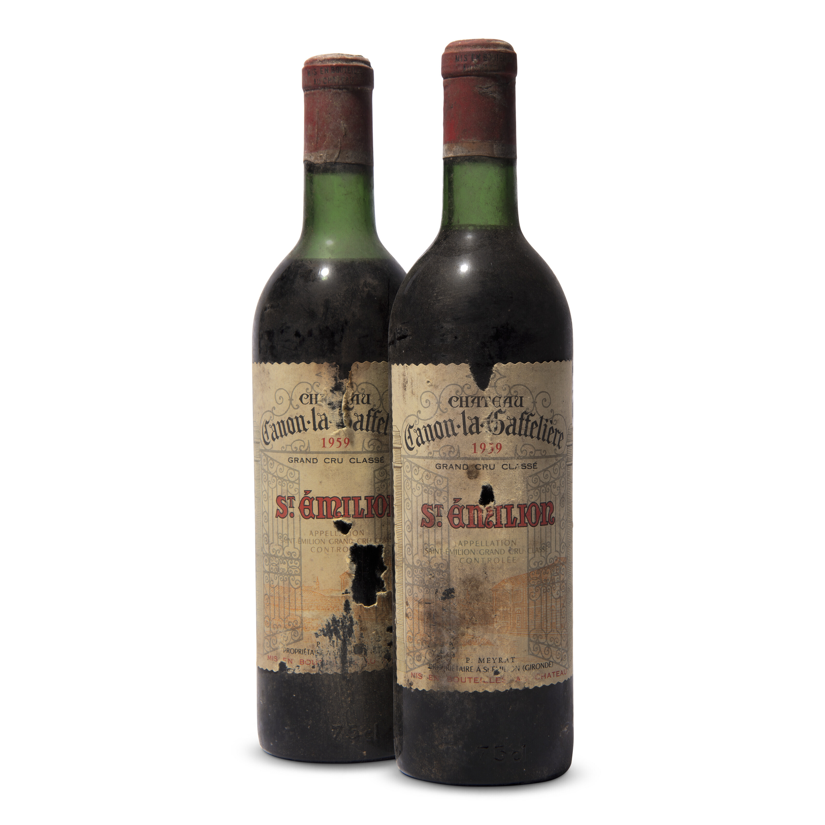 Château Canon-La-Gaffelière 1959, Saint-Emilion, grand cru ...