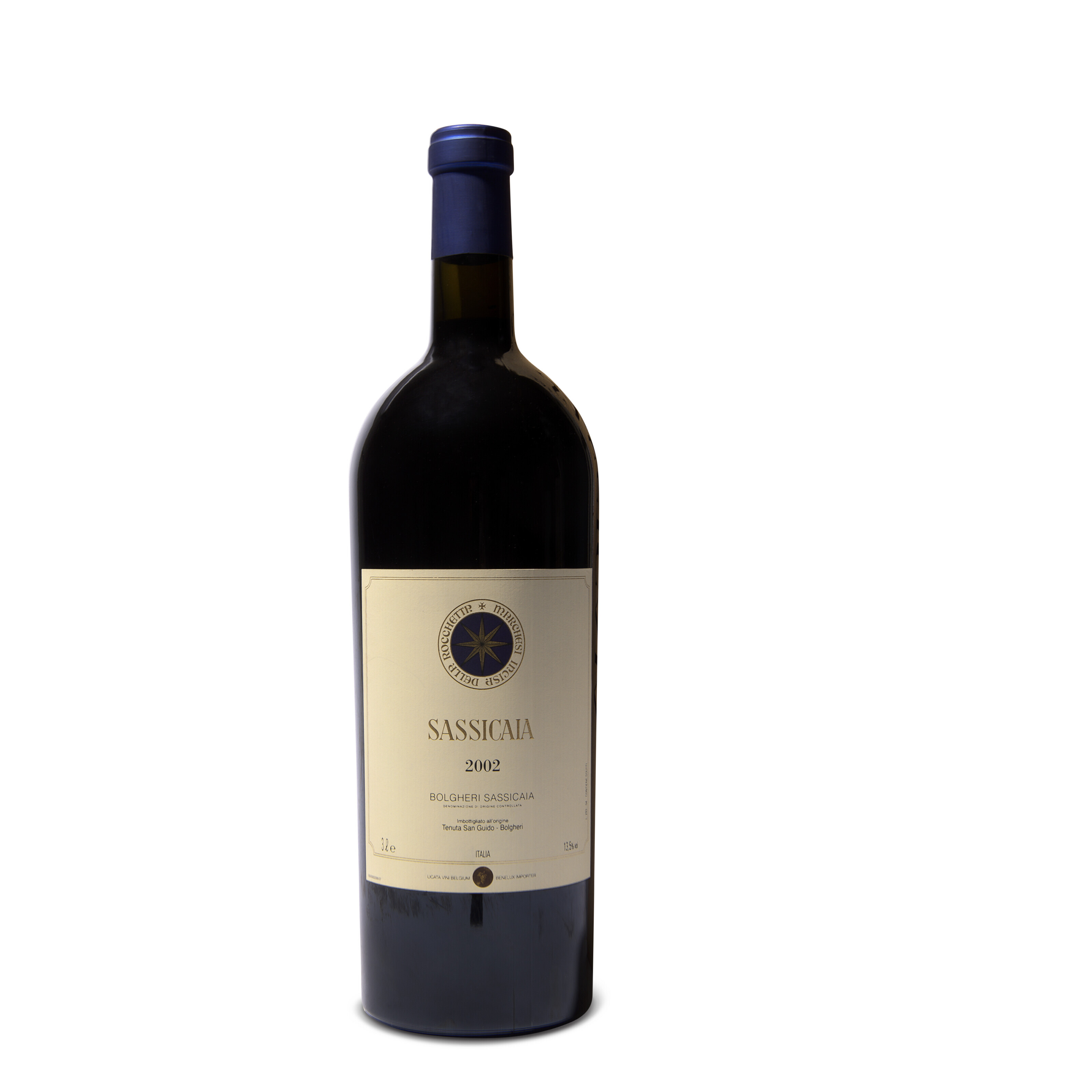 Sassicaia 2002, TuscanyIn a banded original wooden case Christie’s