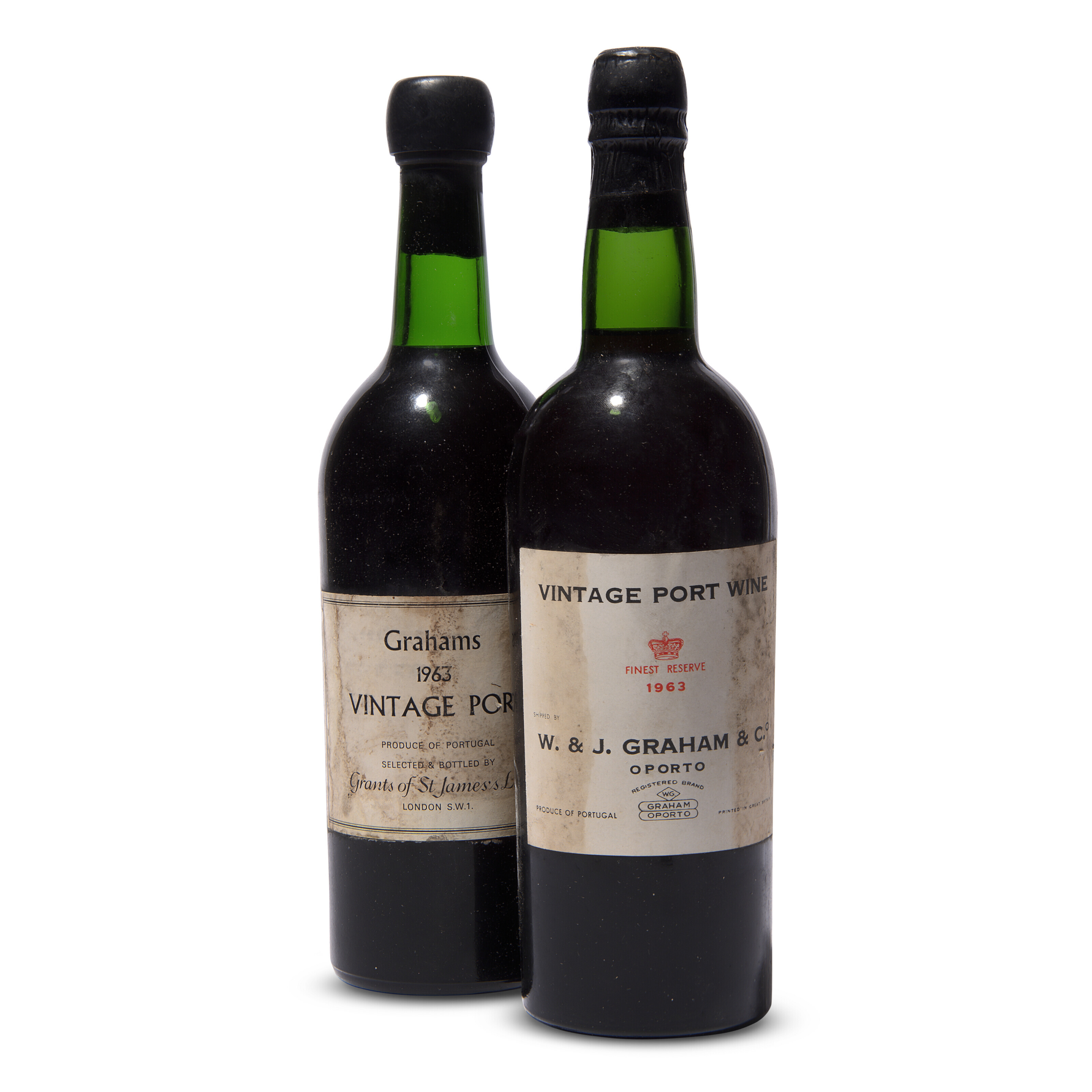Mixed Taylor's and Graham's 1963 Vintage Port, Taylor's Vintage Port