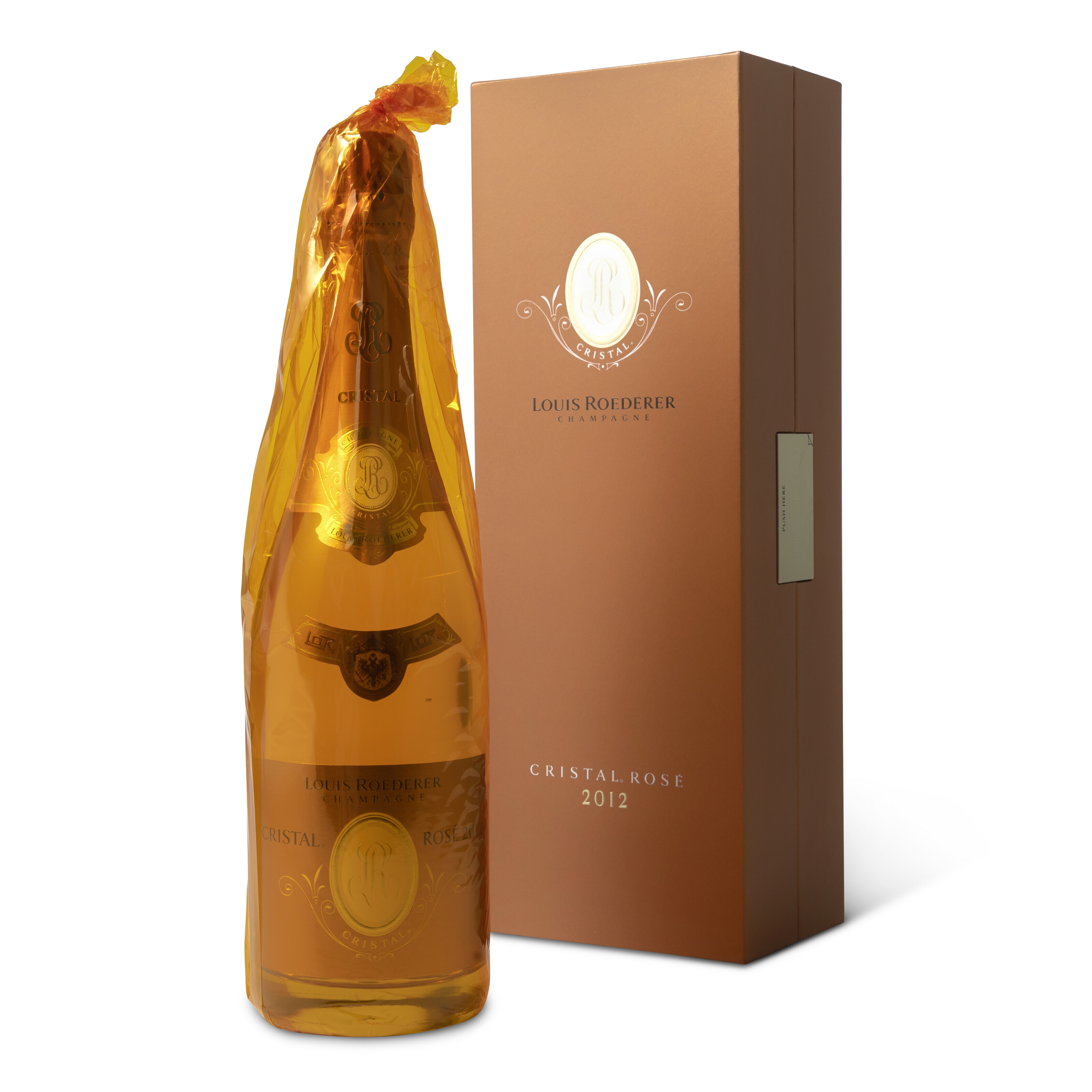 Cristal Rosé 2012, sold for £1,625 on 7 June 2023 at Christie's in London