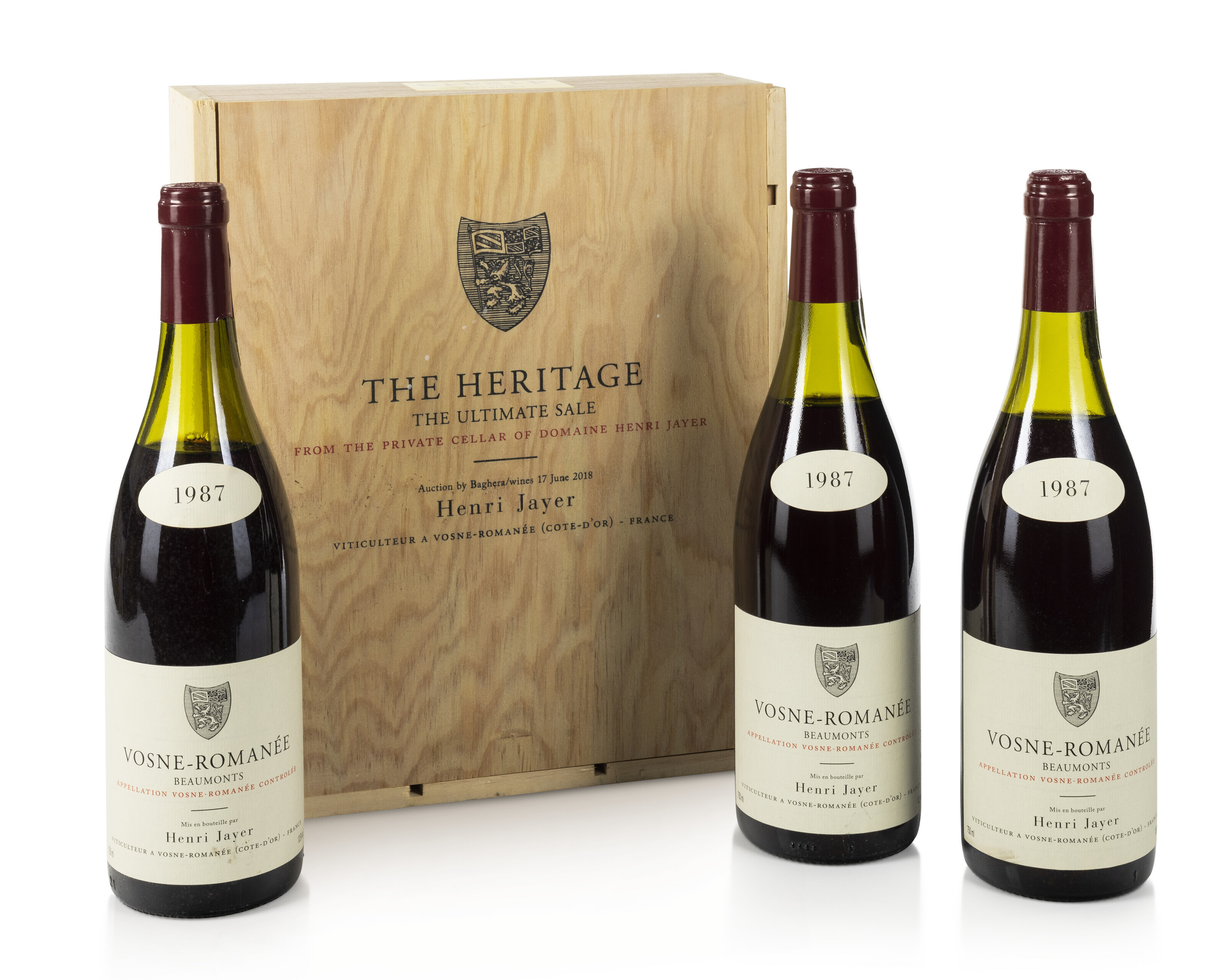 Henri Jayer, Vosne-Romanée Cros Parantoux 1978 | Christie's