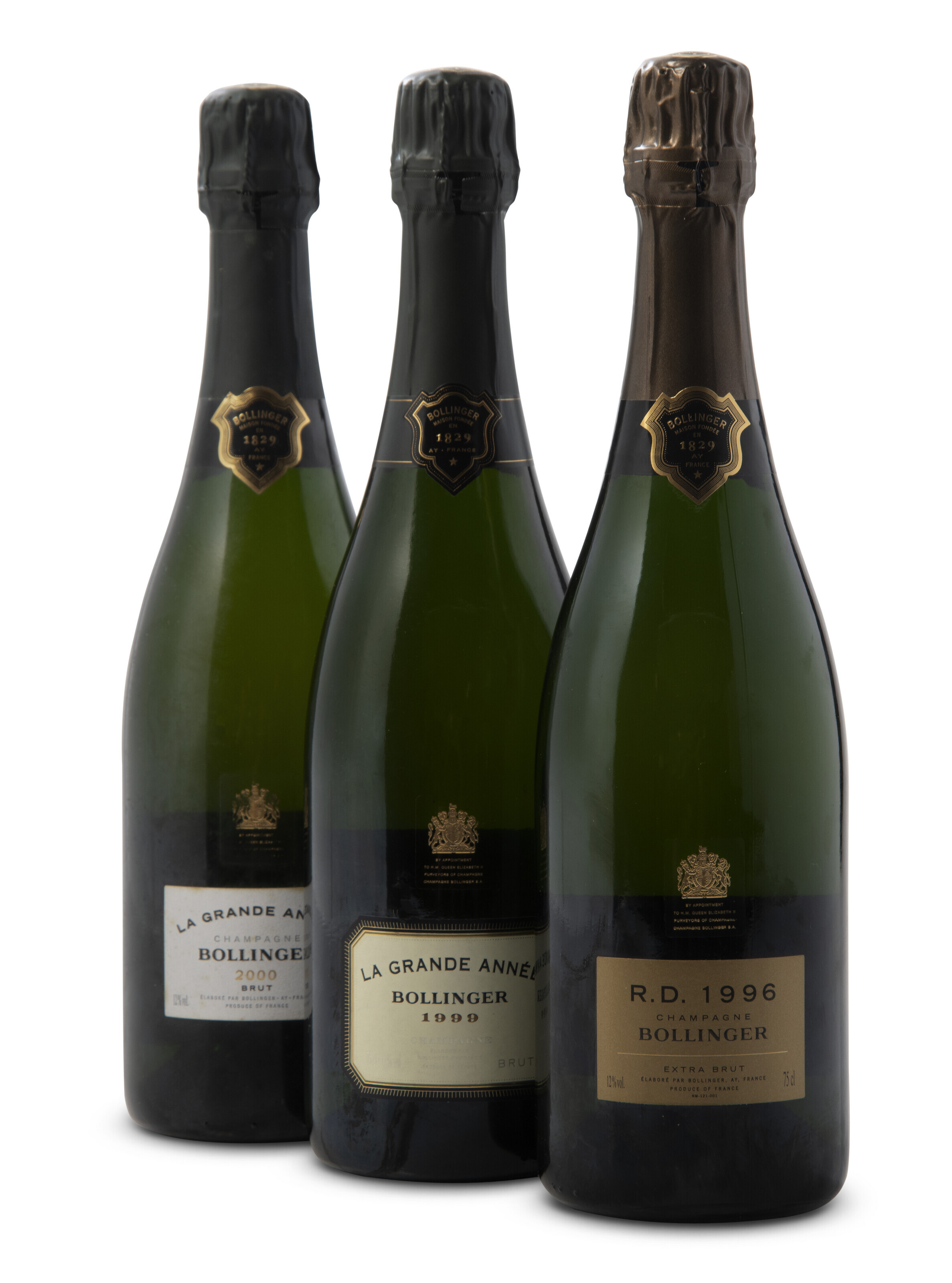 Mixed Bollinger 1988-2000, offered in Fine and Rare Wines & Spirits Online: London Edition on 11-24 October 2023 at Christie's Online
