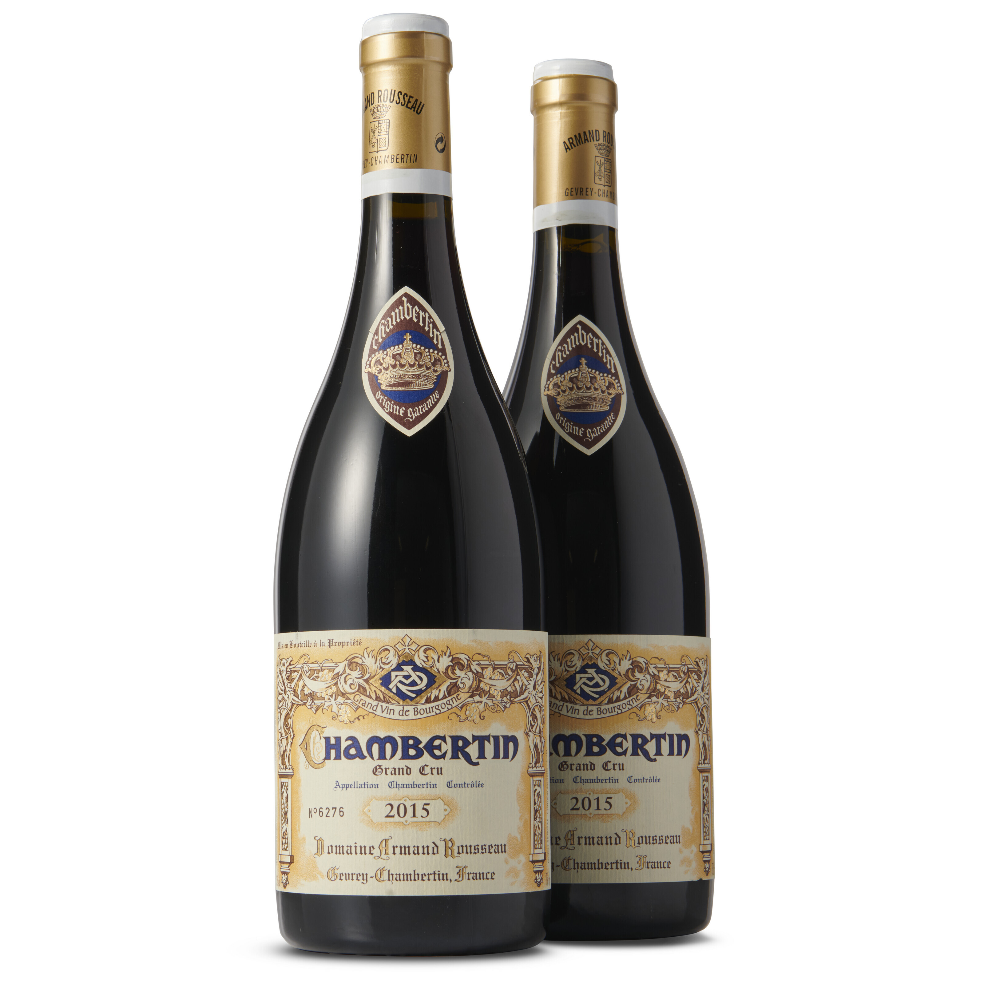 Armand Rousseau, Chambertin 2015, offered in Fine and Rare Wines & Spirits Online: London Edition on 11-24 October 2023 at Christie's Online