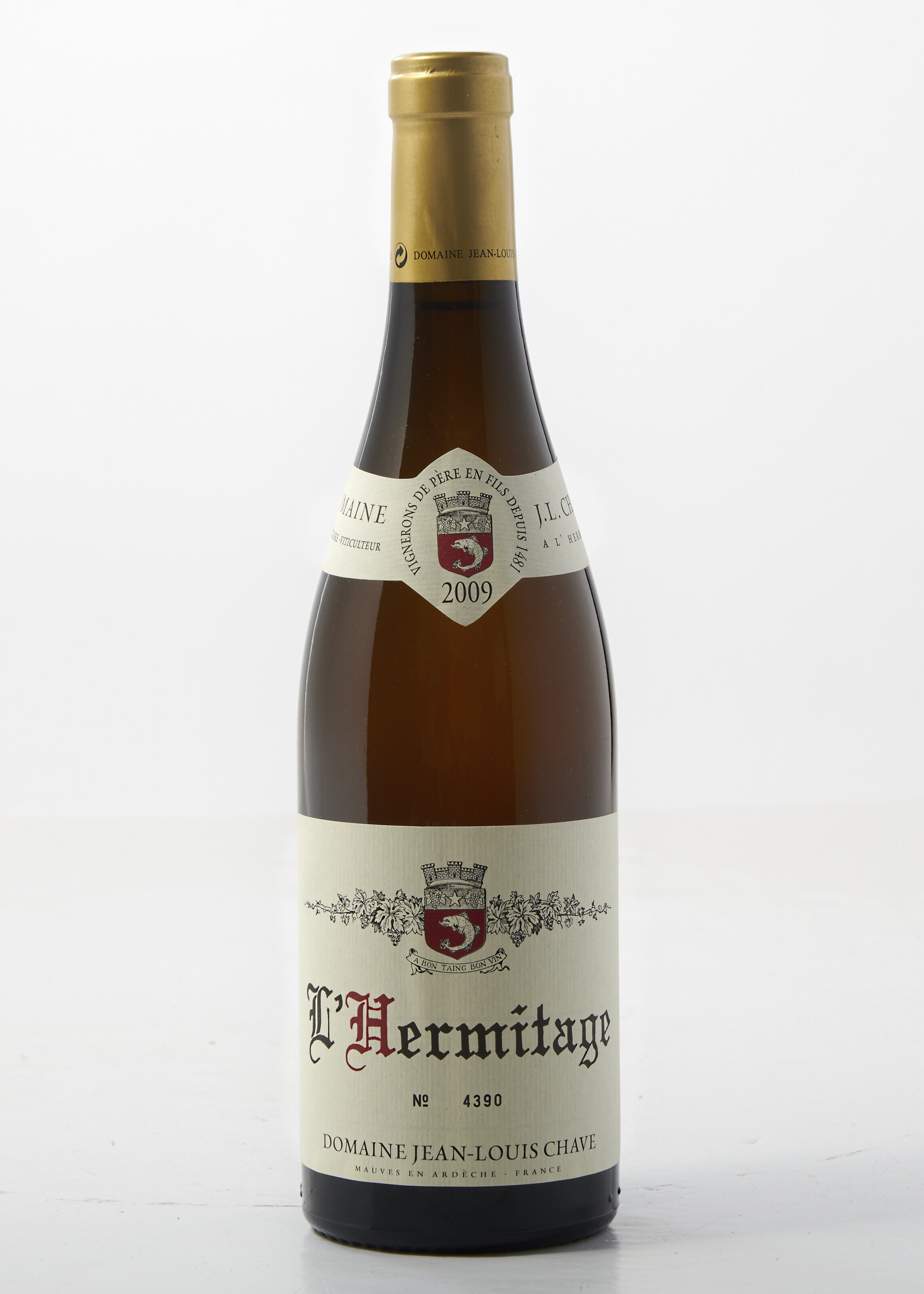 Chave, Hermitage Blanc 2009, RhôneIn original carton | Christie's