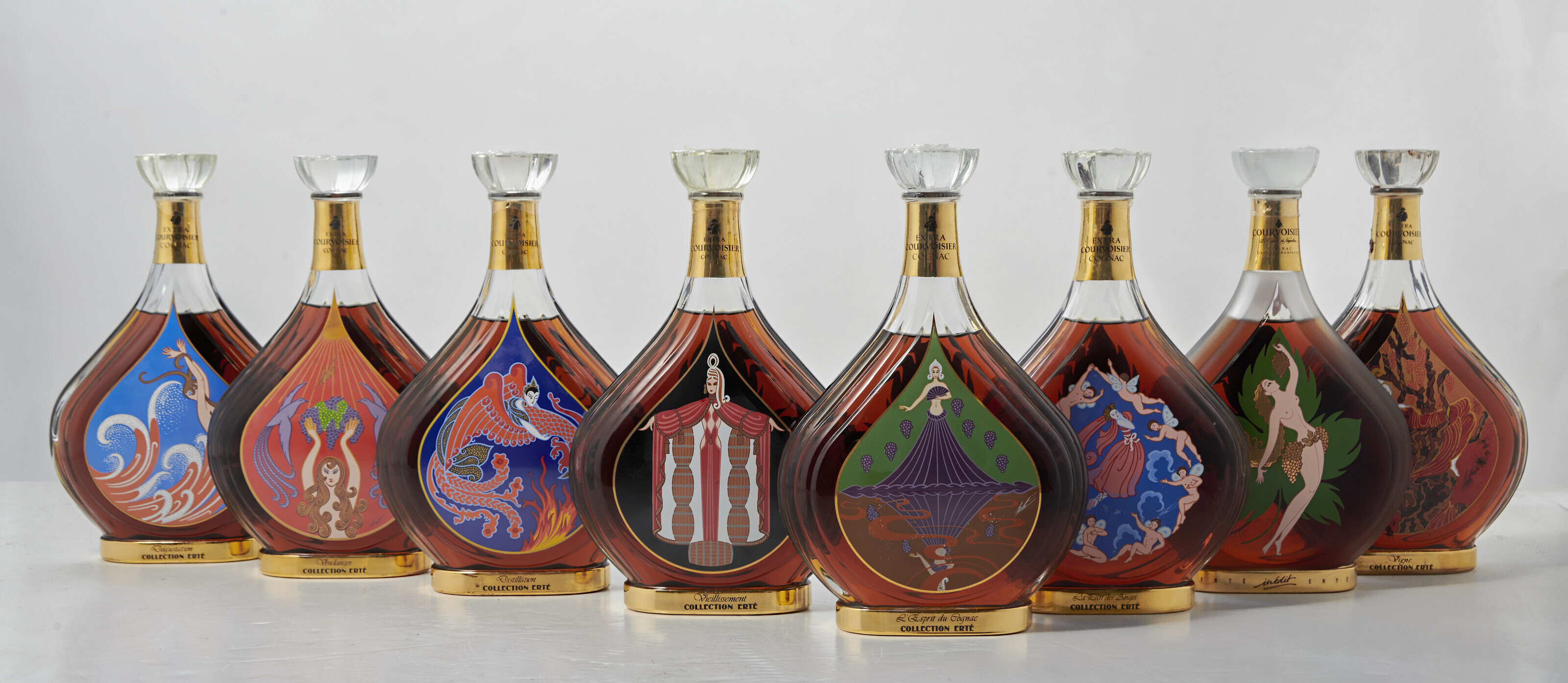 Erté Collection by Courvoisier, No. 1 Vigne Damaged original ...