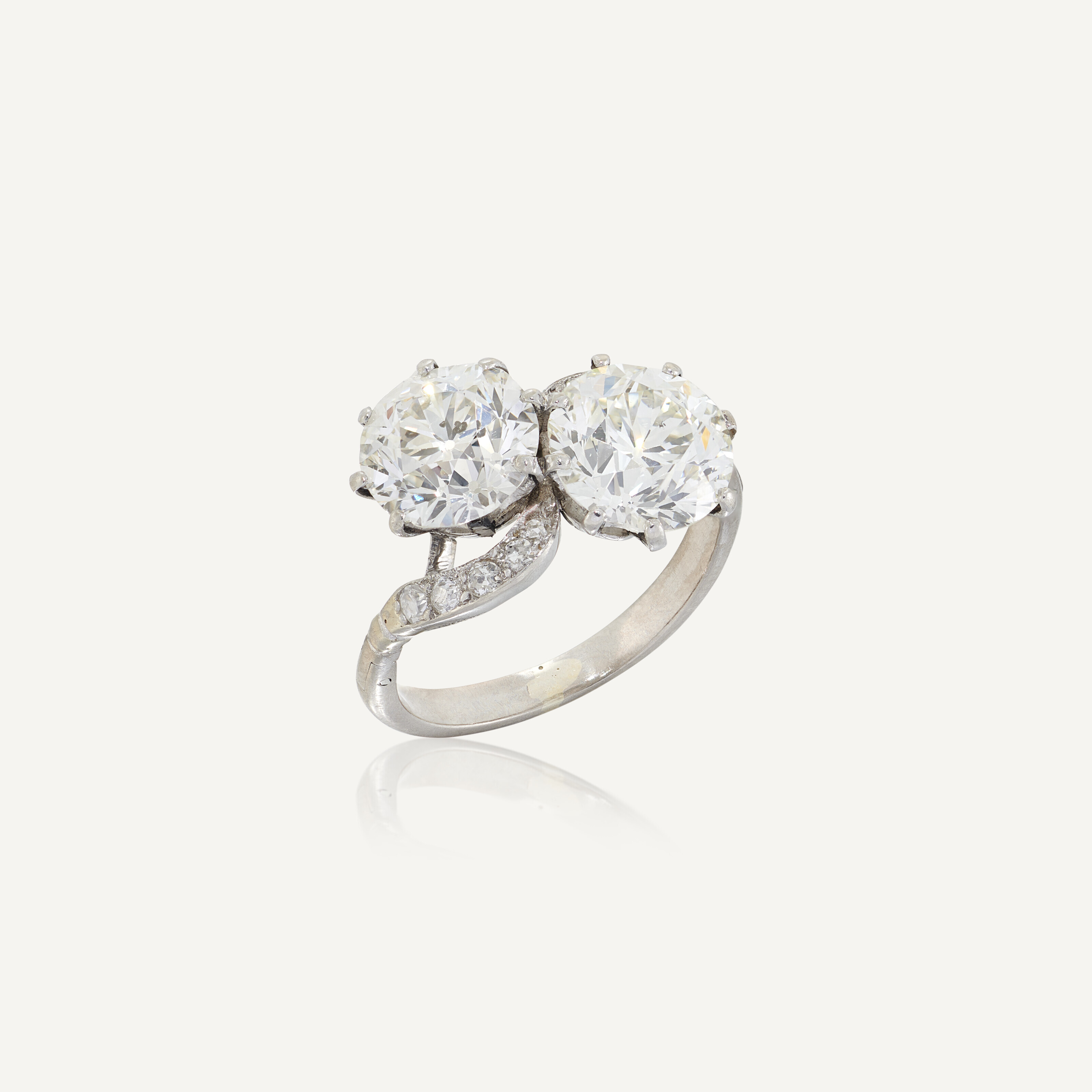 EARLY 20TH CENTURY DIAMOND TOI ET MOI RING Christie s