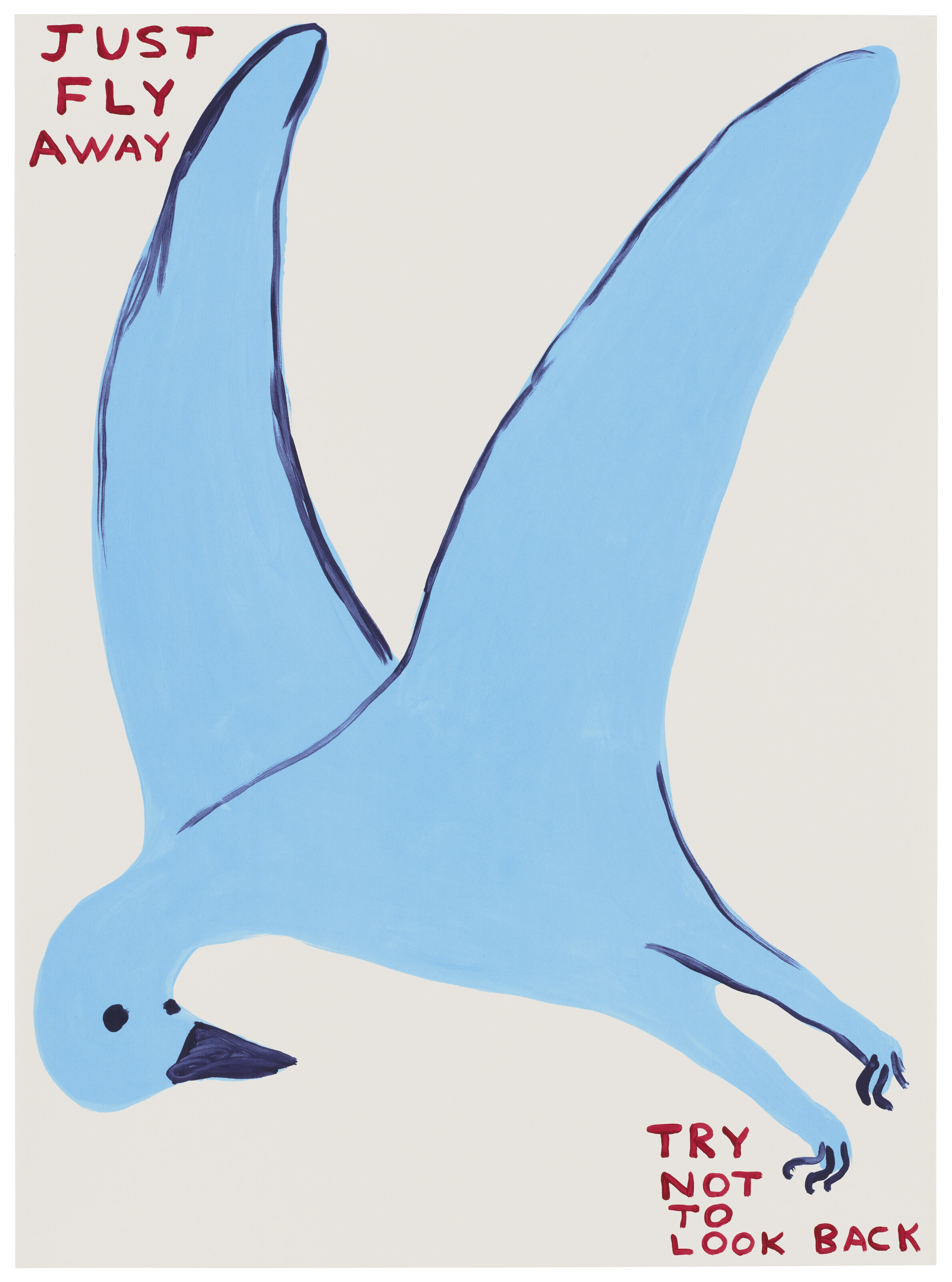 DAVID SHRIGLEY (B.1968), Untitled (Just Fly Away) | Christie's