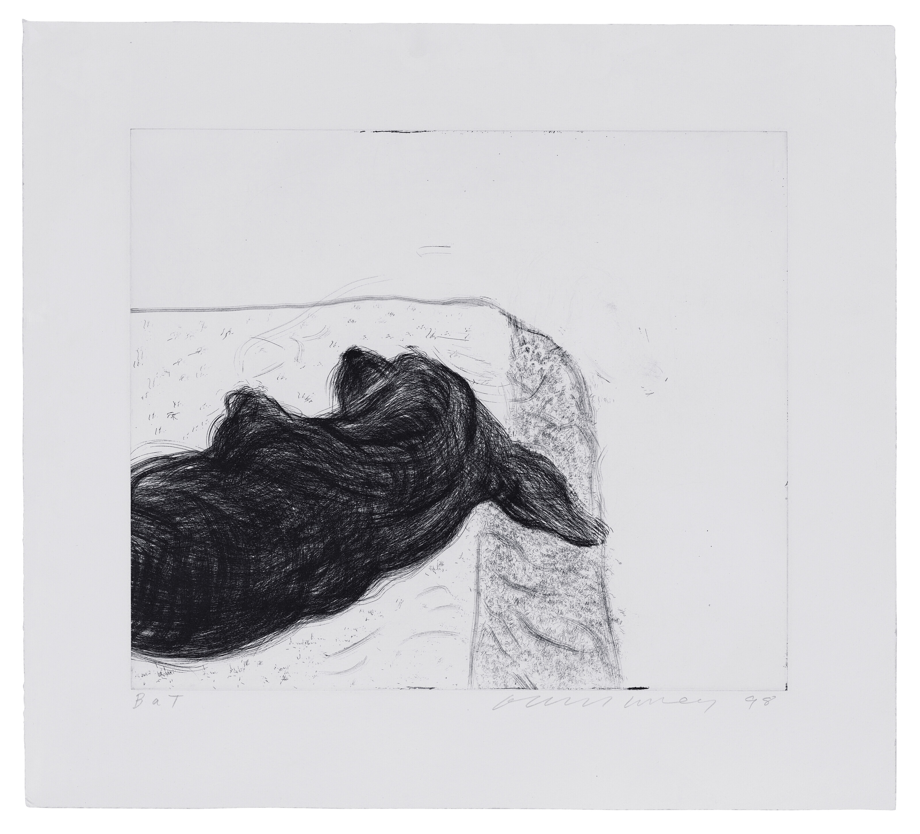 DAVID HOCKNEY (B. 1937), Dog Wall: one plate | Christie's