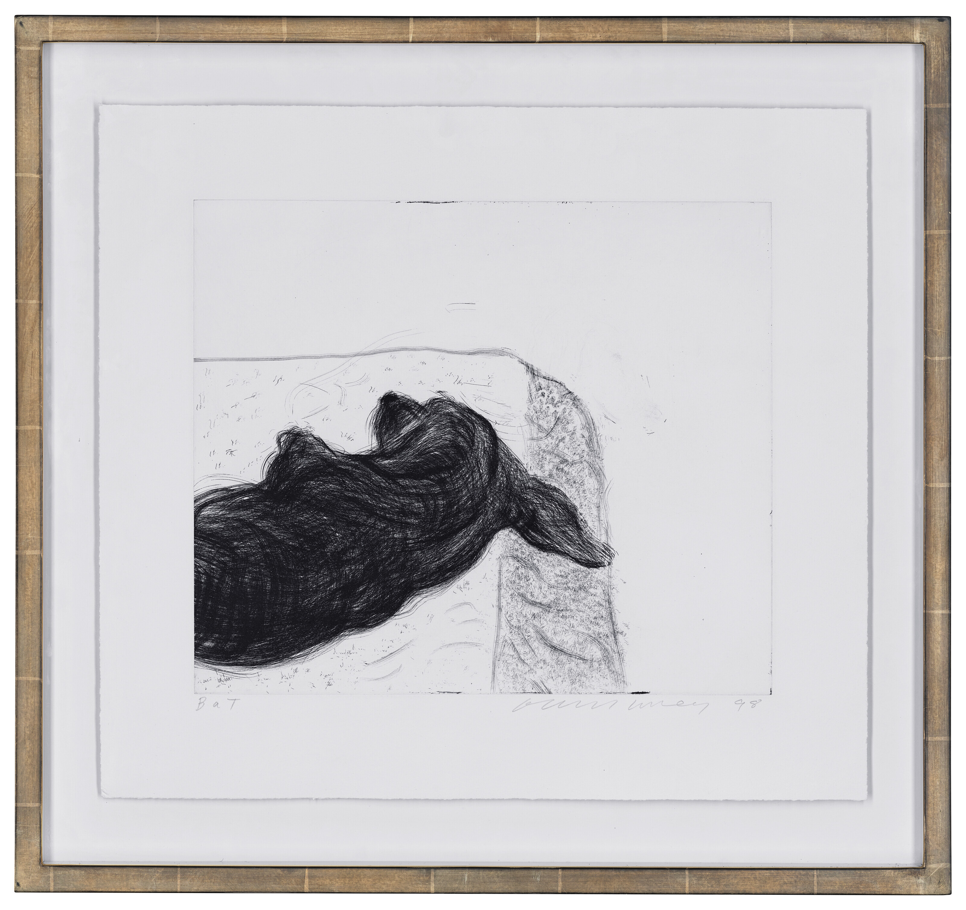 DAVID HOCKNEY (B. 1937), Dog Wall: one plate | Christie's