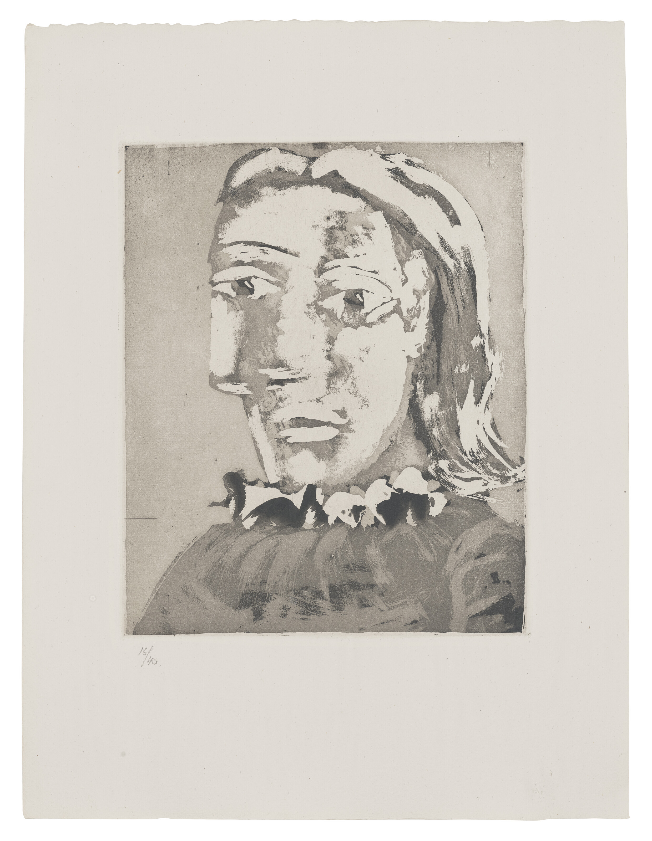 PABLO PICASSO (1881-1973), Faune dévoilant une femme, from: La 