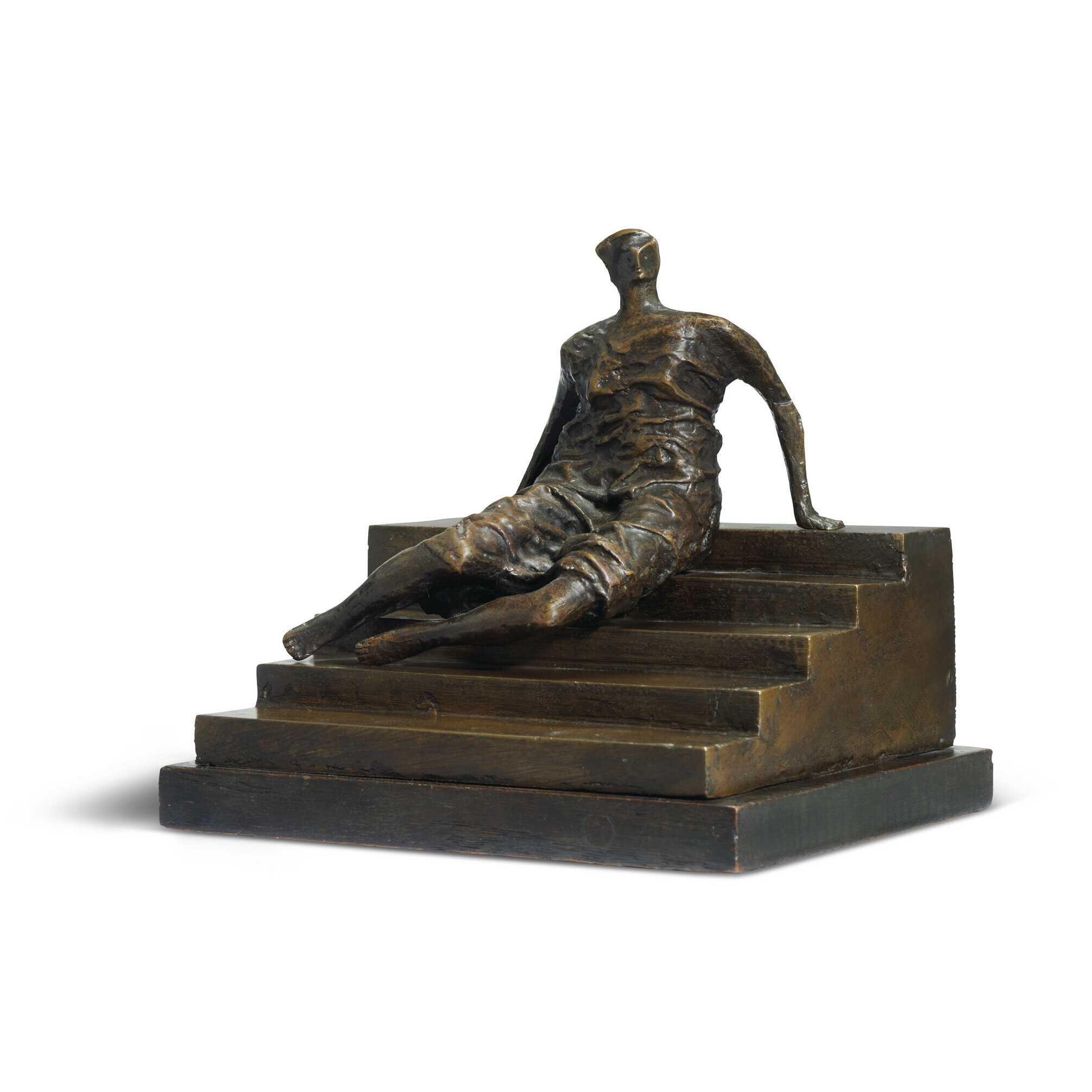 Maquette for Figure on Steps