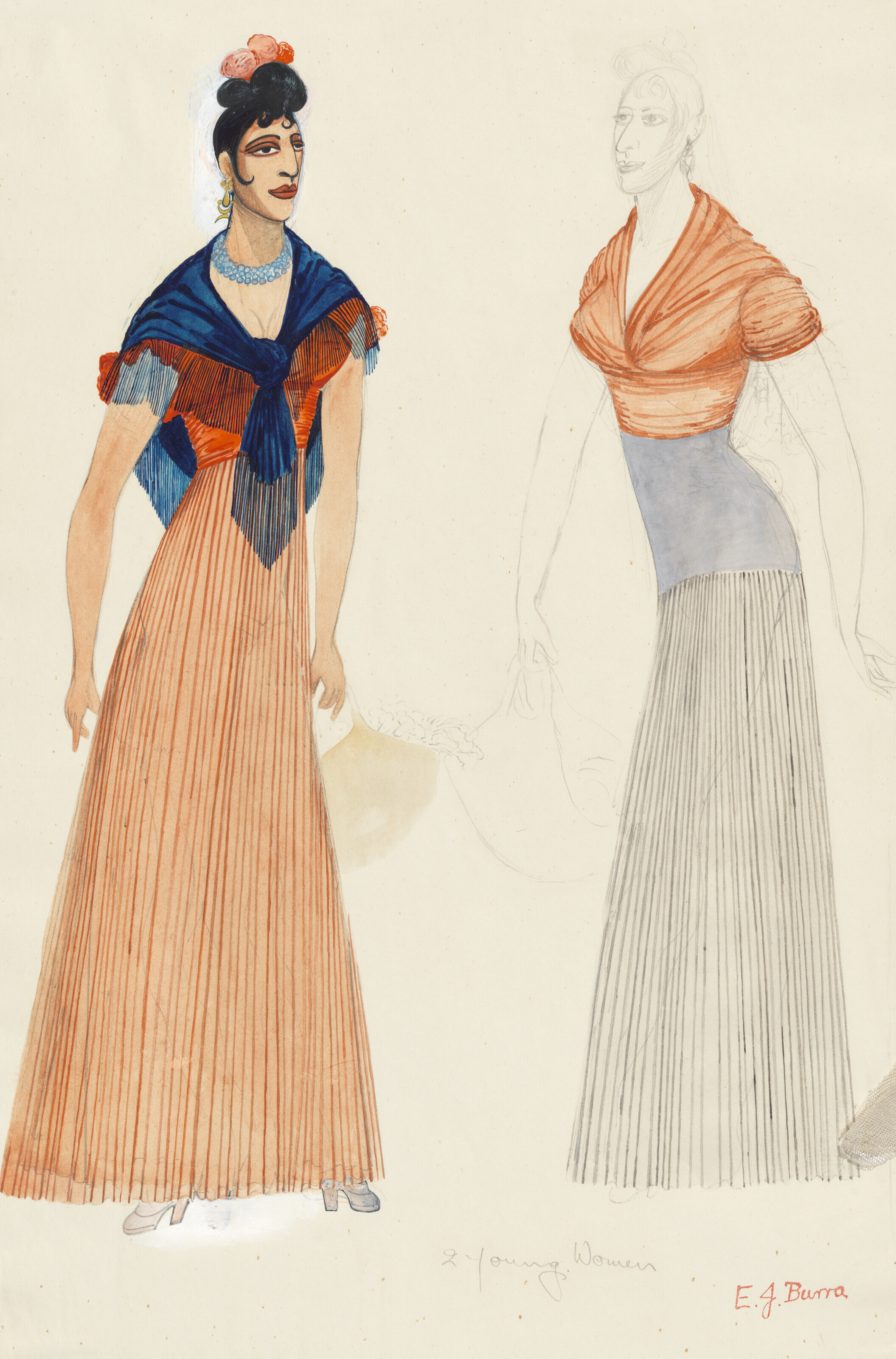 DAVID BOMBERG (1890-1957), Study for 'Vision of Ezekiel' | Christie's