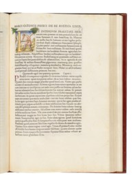 SCRIPTORES REI RUSTICA, CATO, Marcus Porcius (232-147 BCE). De re ...