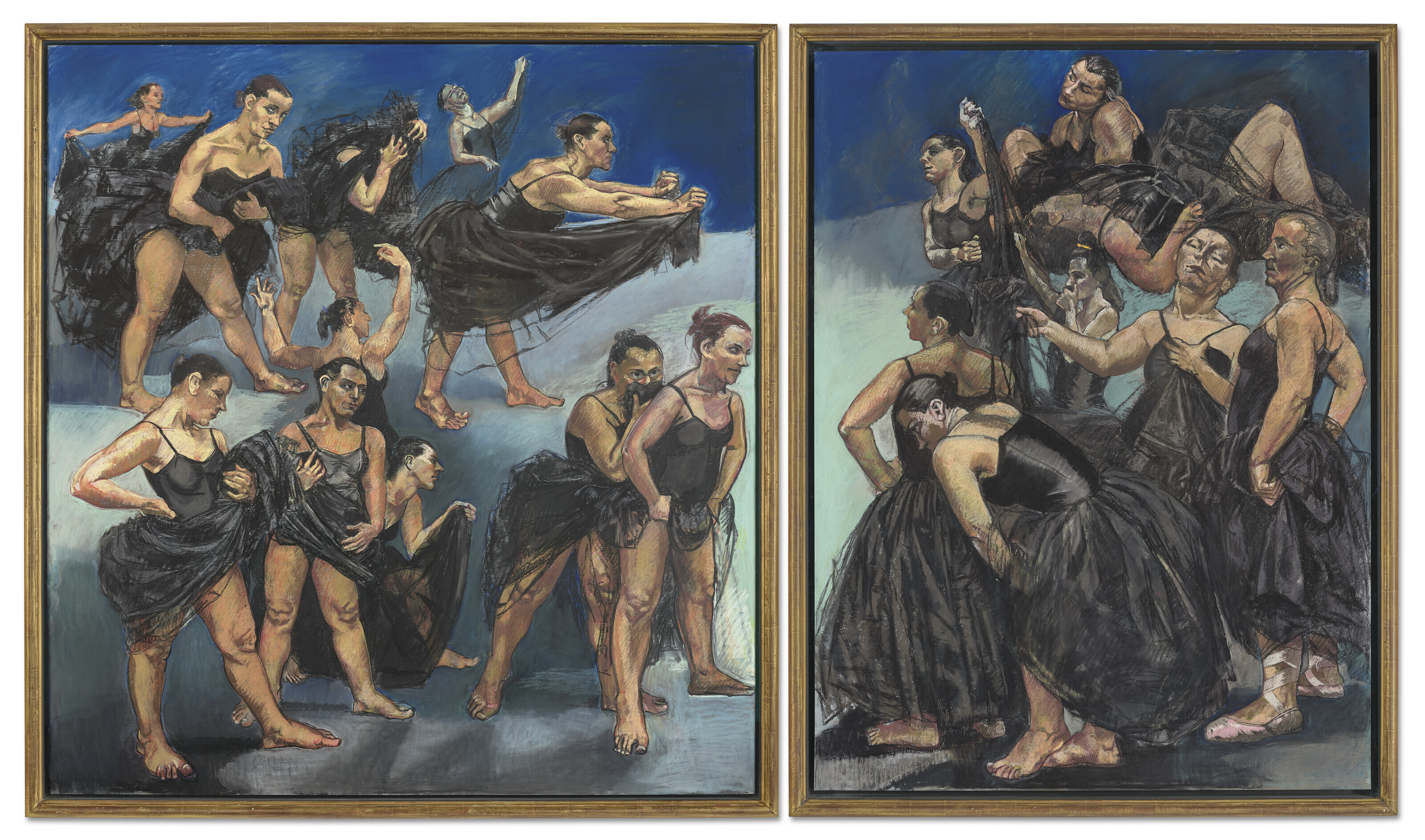 Paula Rego, Dancing Ostriches from Walt Disney’s ‘Fantasia’, 1995, sold for £3,065,000 on 13 October 2023 at Christie’s in London