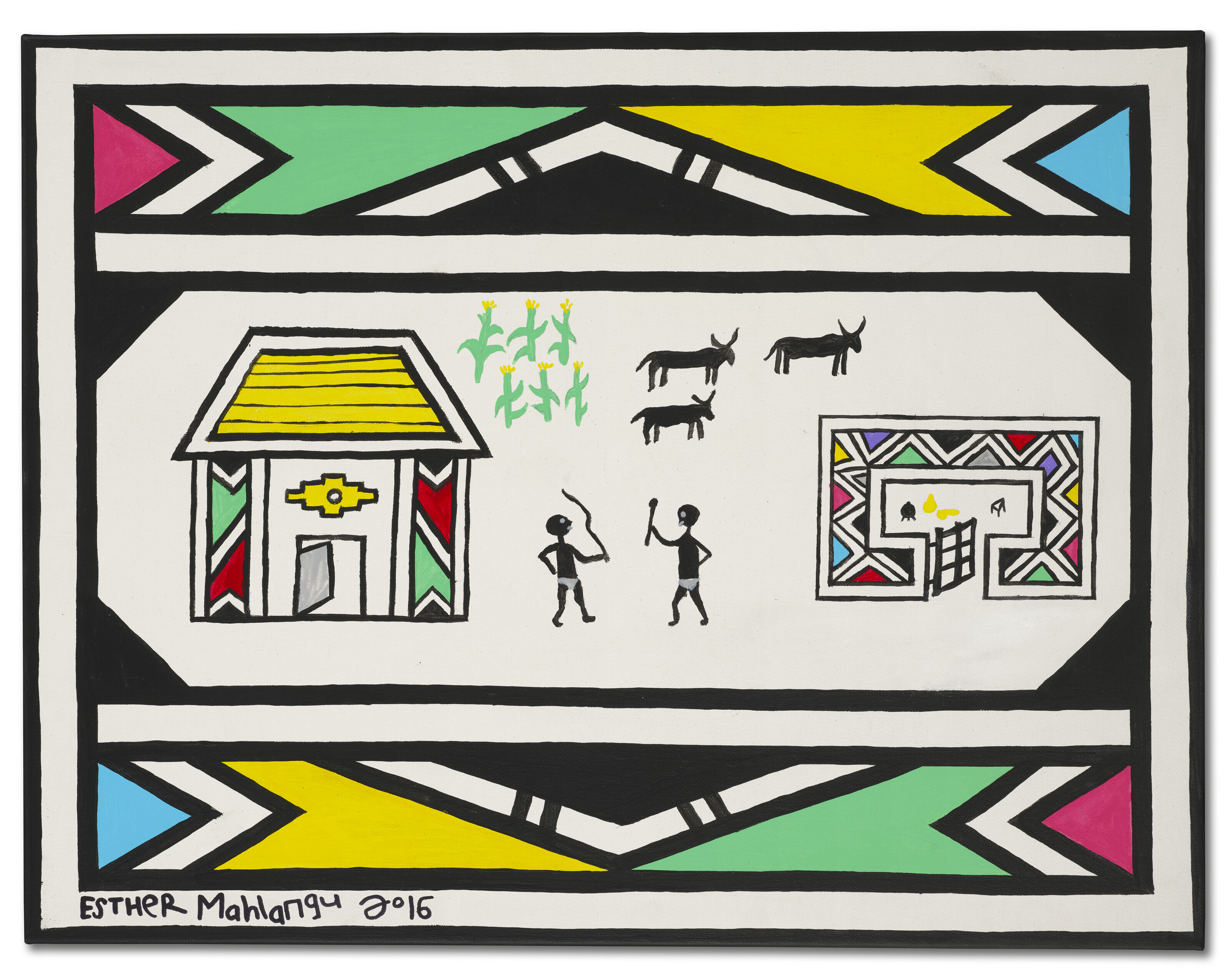 ESTHER MAHLANGU (B. 1935), Untitled | Christie’s