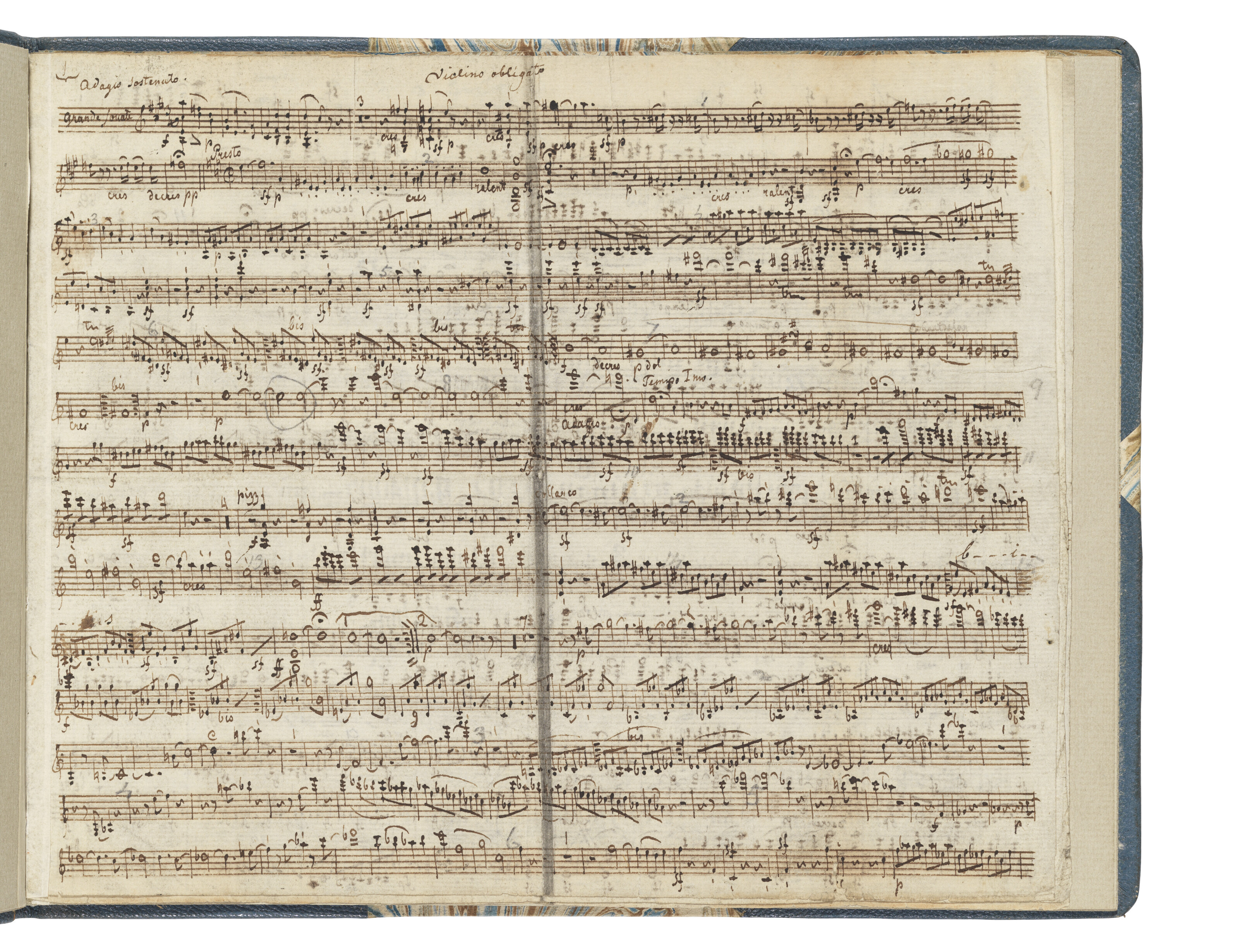 Ludwig van Beethoven (1770-1827), Contemporary scribal manuscript, the ...