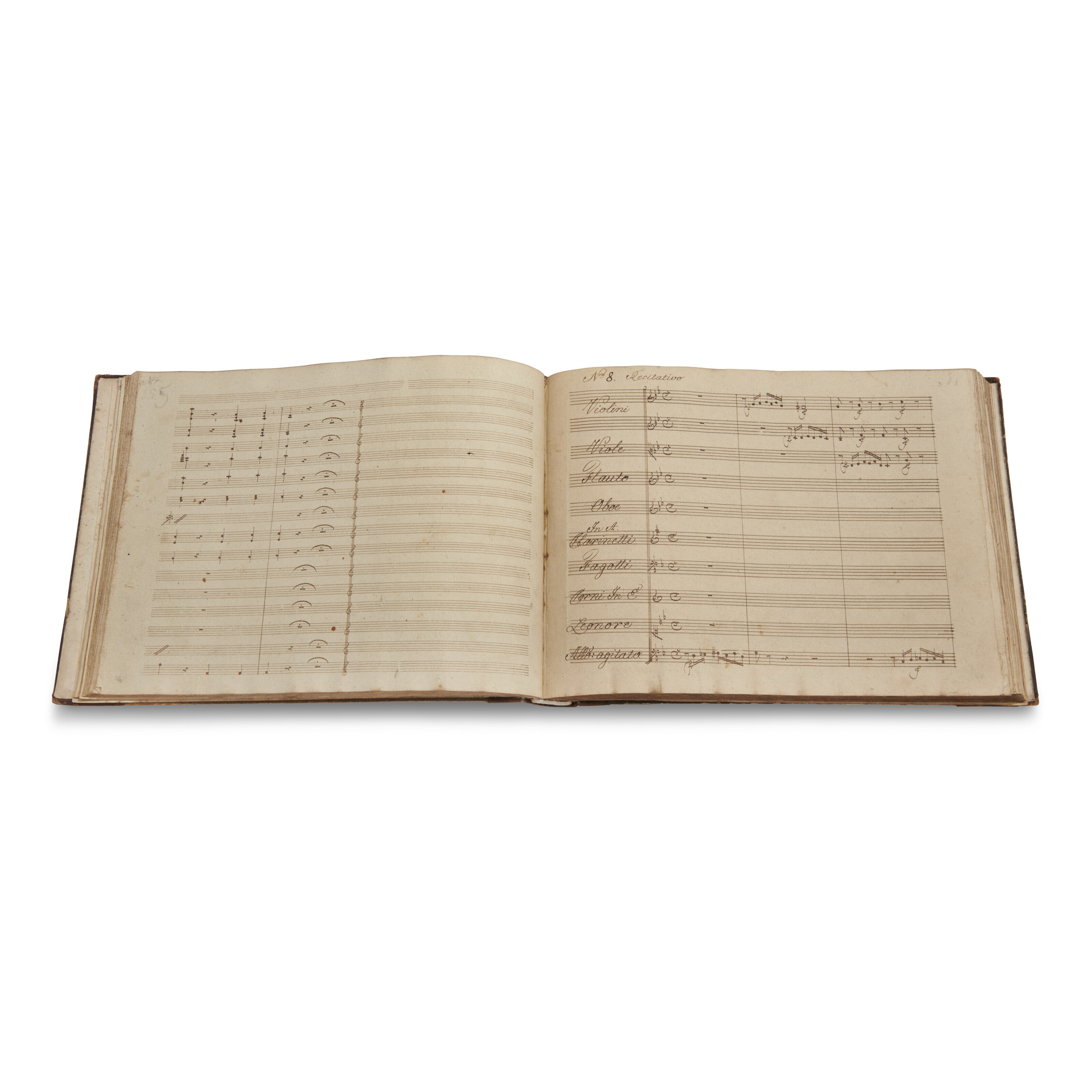 Ludwig van Beethoven (1770-1827), Manuscript copy of part of Act I of ...
