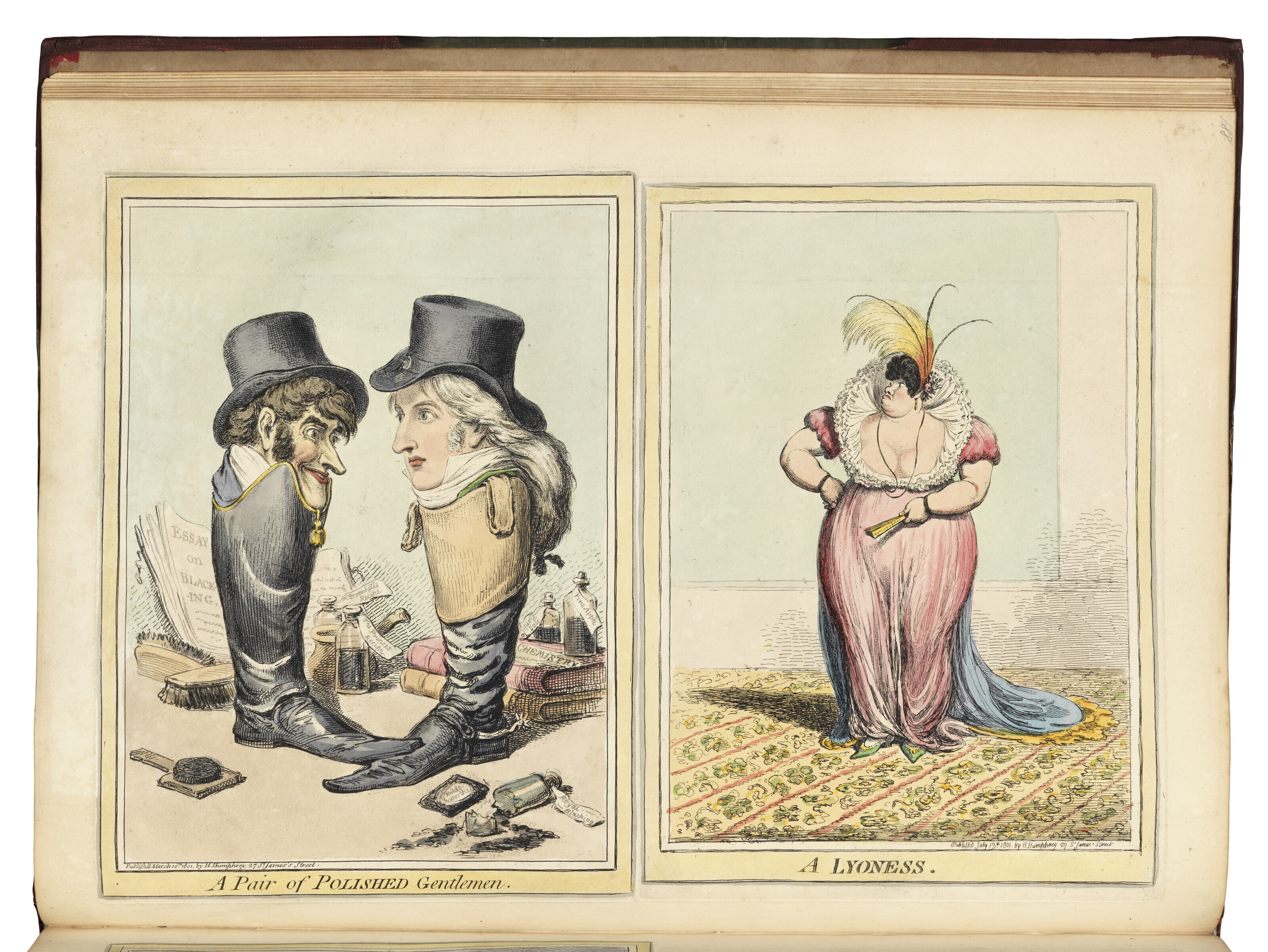 GILLRAY, James (1756-1815), The Genuine Works of James Gillray