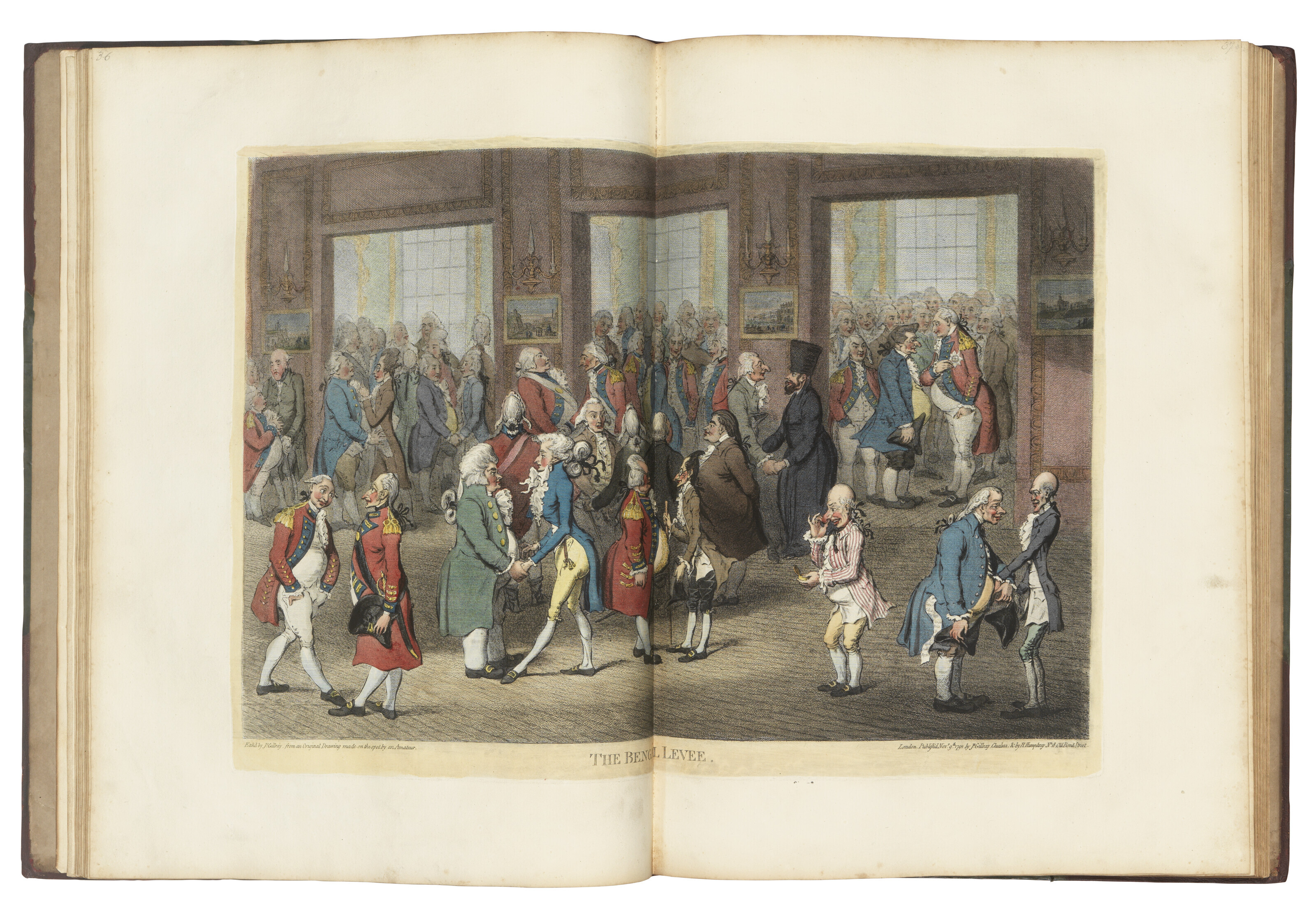 GILLRAY, James (1756-1815), The Genuine Works of James Gillray