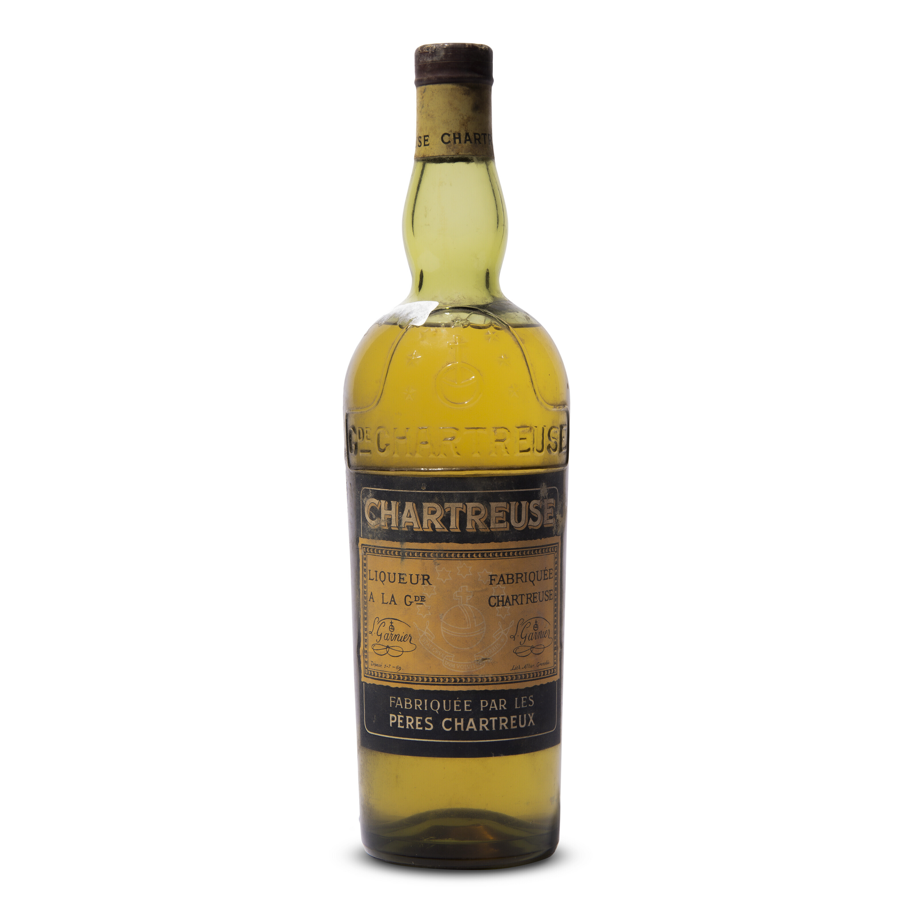 Chartreuse Jaune 1956-1964. 1 bottle per lot. Sold for £2,375 on 22 June 2023 at Christie’s Online