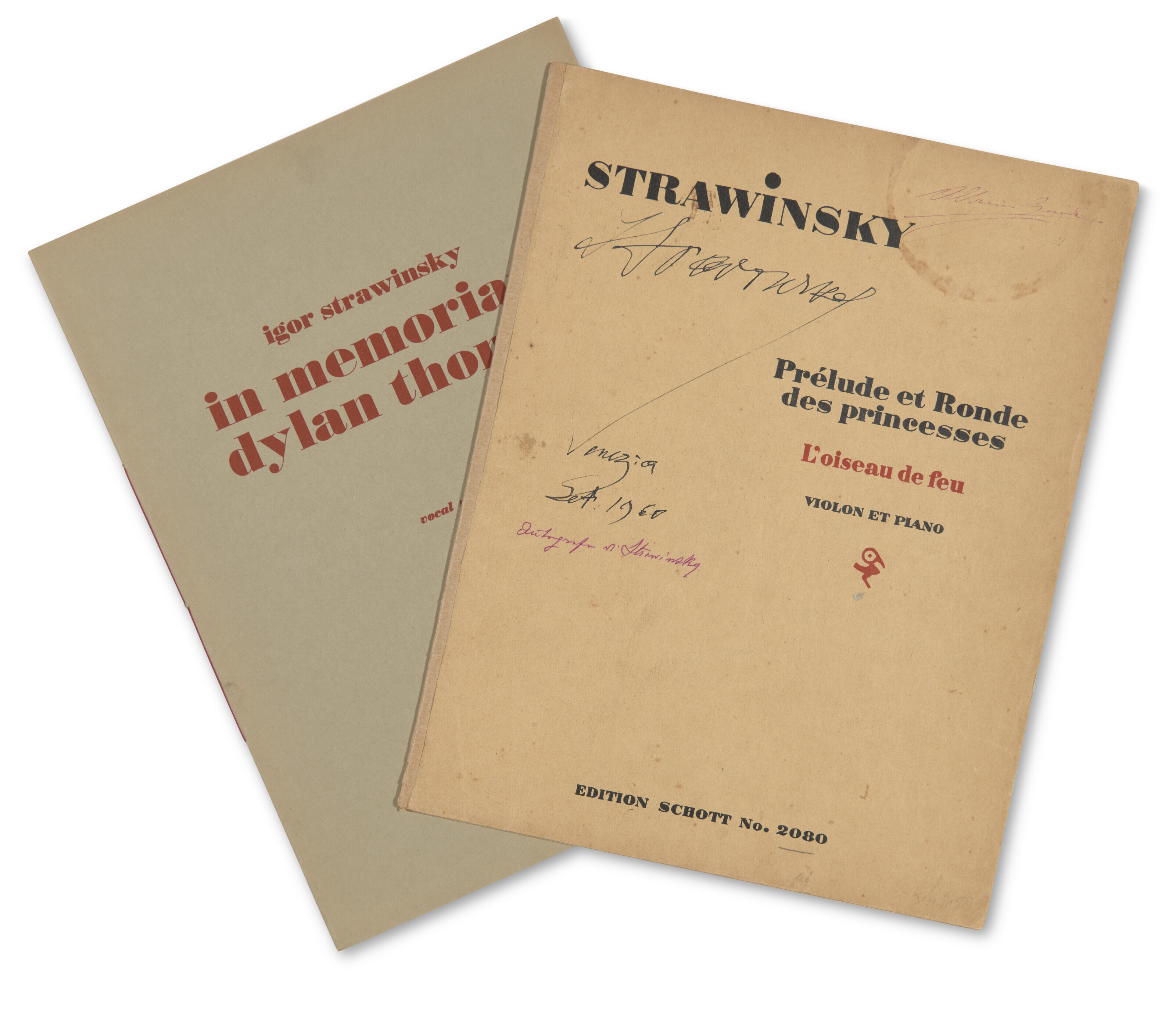 Partitura Tascabile Stravinsky - Persephone (HPS652) Edizione Musicale