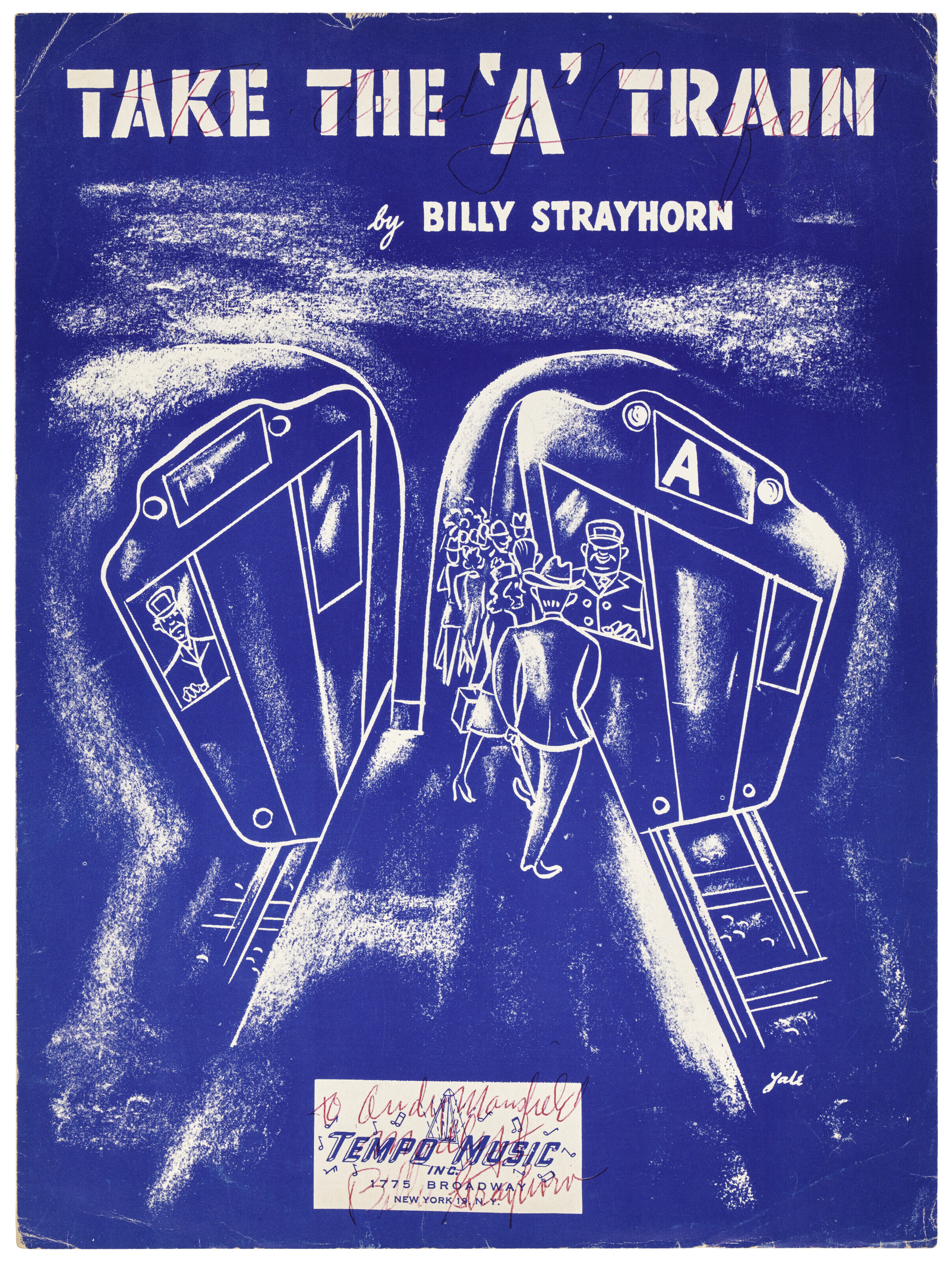 Music score signed, DUKE ELLINGTON AND BILLY STRAYHORN | Christie's