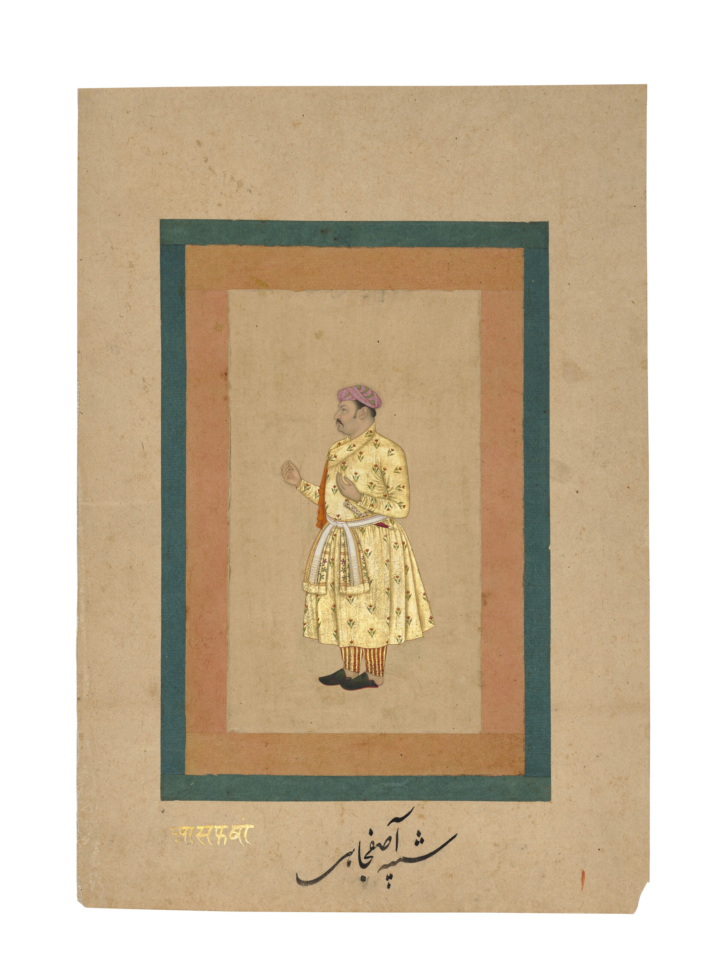Abu'l-Hasan Asaf Khan, Mughal India, circa 1615, offered in An Eye Enchanted: Indian Paintings from the Collection of Toby Falk on 27 October 2023 at Christie's in London