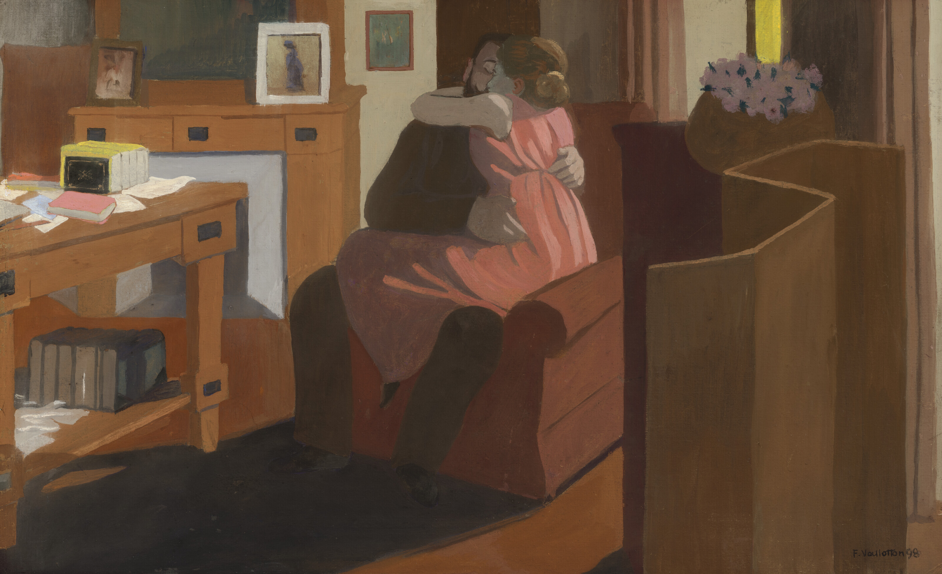 Félix Vallotton, Cinq heures, 1898, sold for £3,670,000 on 13 October 2023 at Christie's in London
