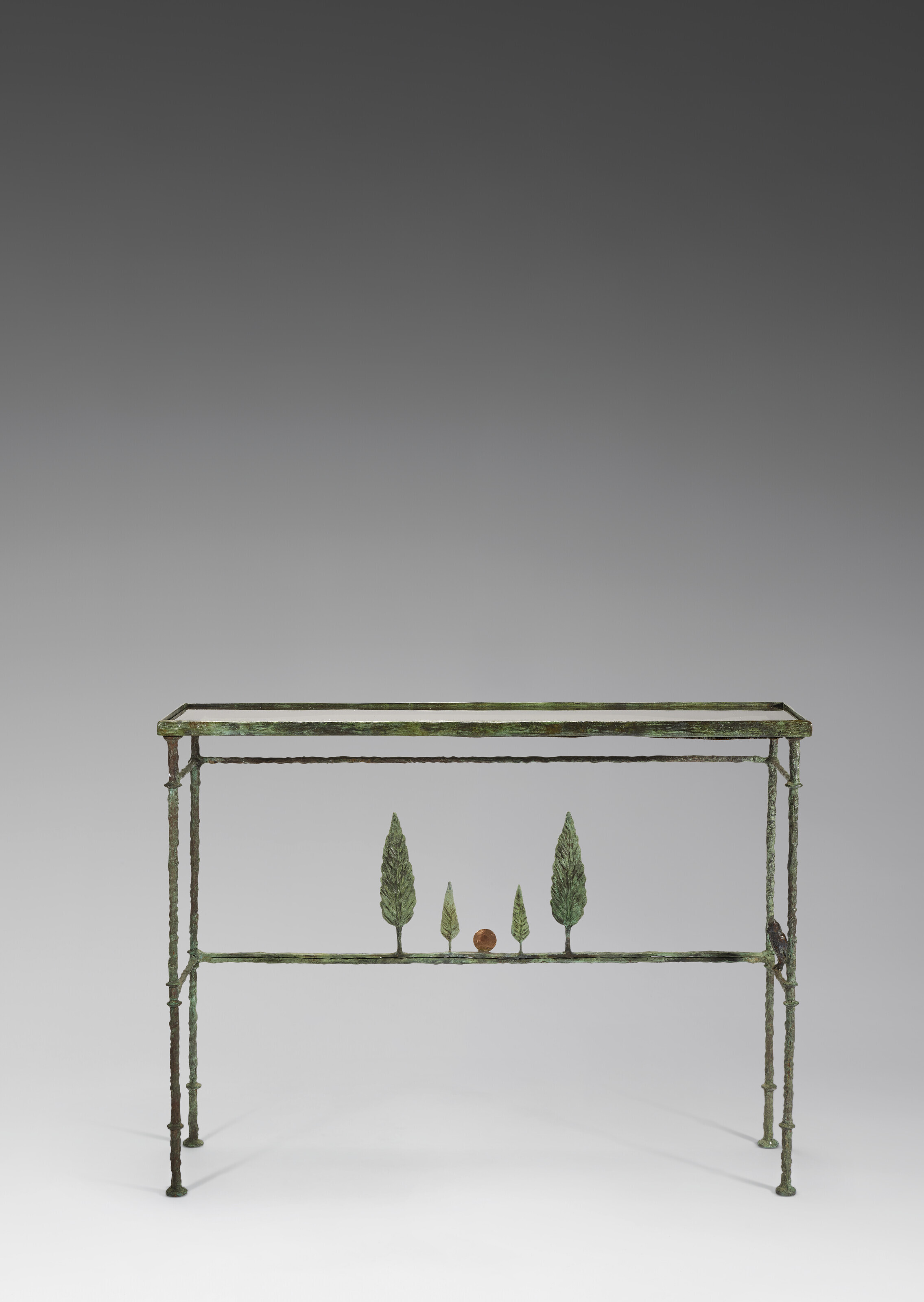 Diego Giacometti , La console Hommage a Bocklin, conceived circa 1978, sold for £5,122,000 on 13 October 2023 at Christie's in London