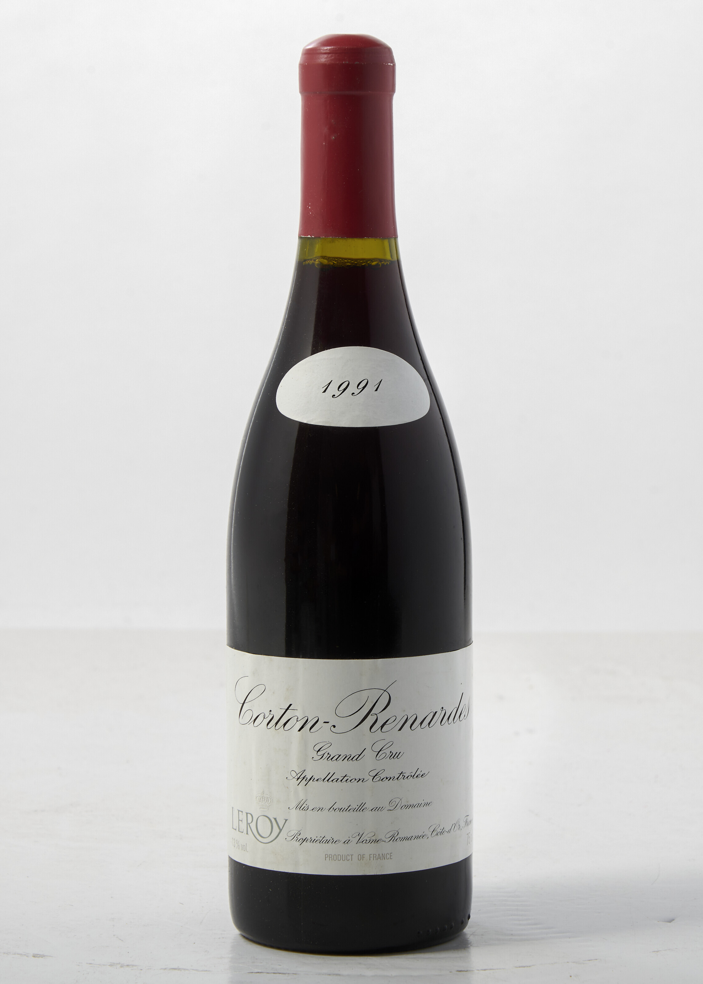 Domaine Leroy, Corton Renardes 1991, Grand Cru, Côte de BeauneIn a