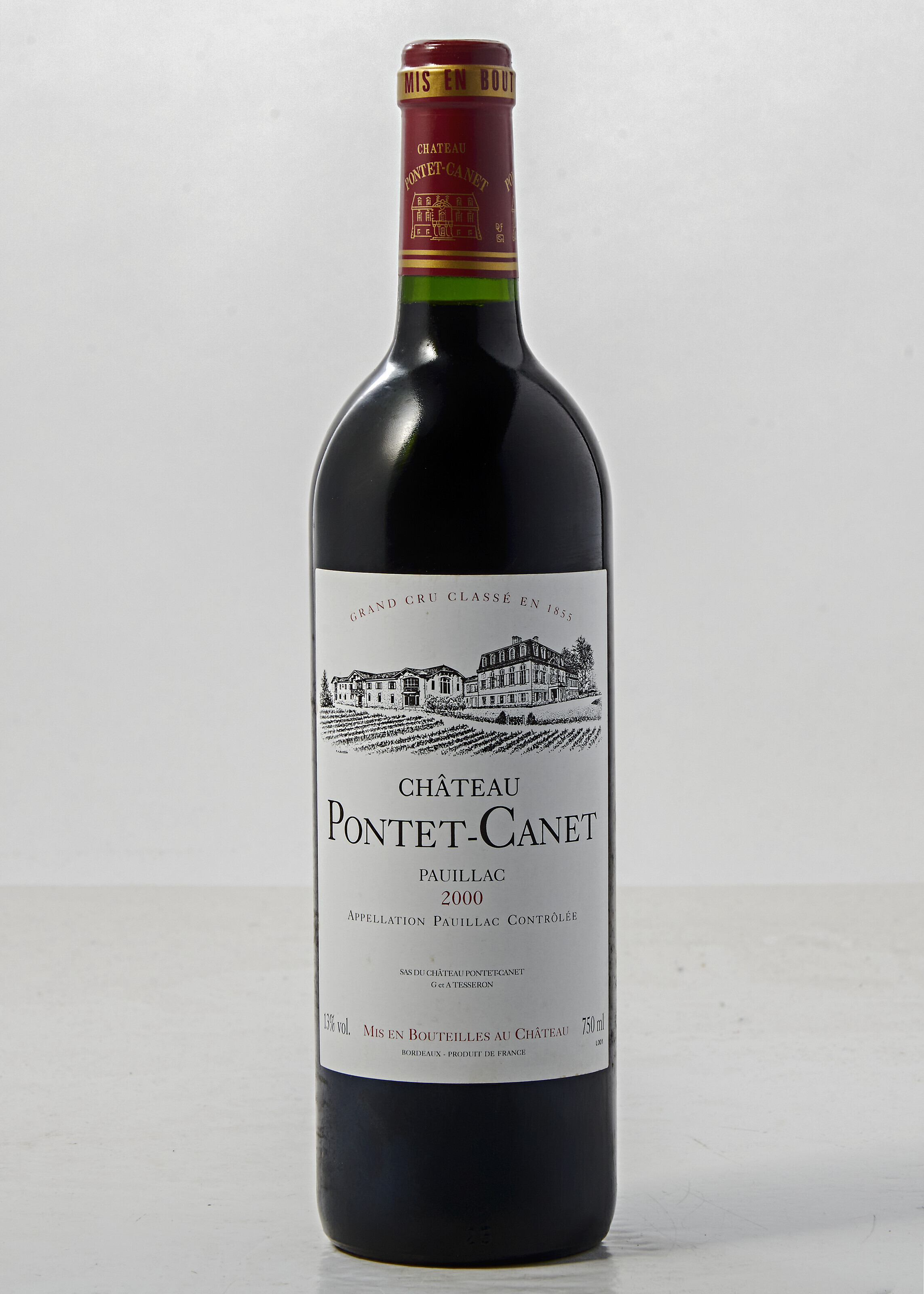 Château Pontet-Canet 2000, Pauillac, 5ème cru classéIn a twelve-bottle ...