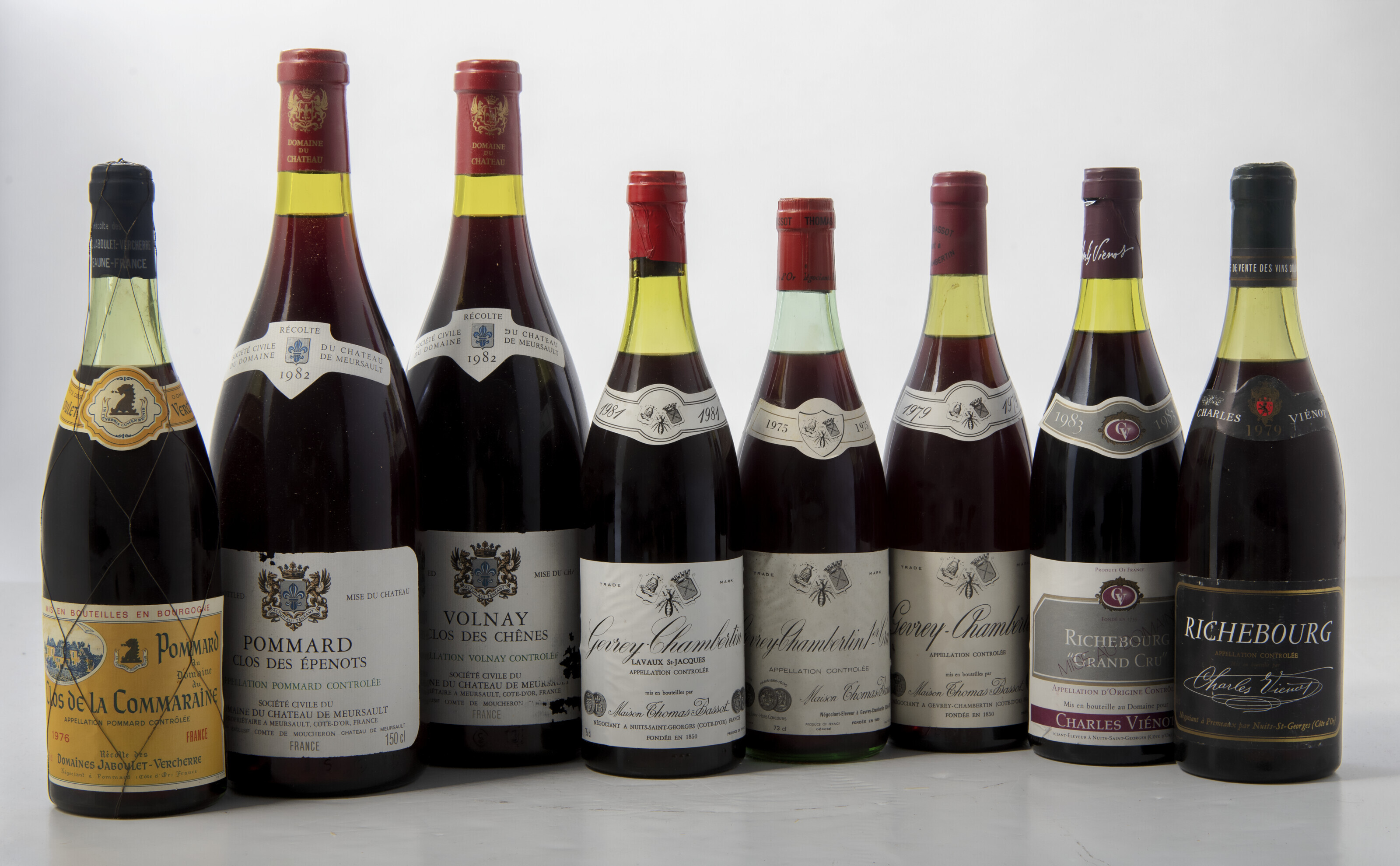 激安直営店 Burgundy Mixed 1975-1983, Chambertin Bassot,Gevrey Thomas ワイン