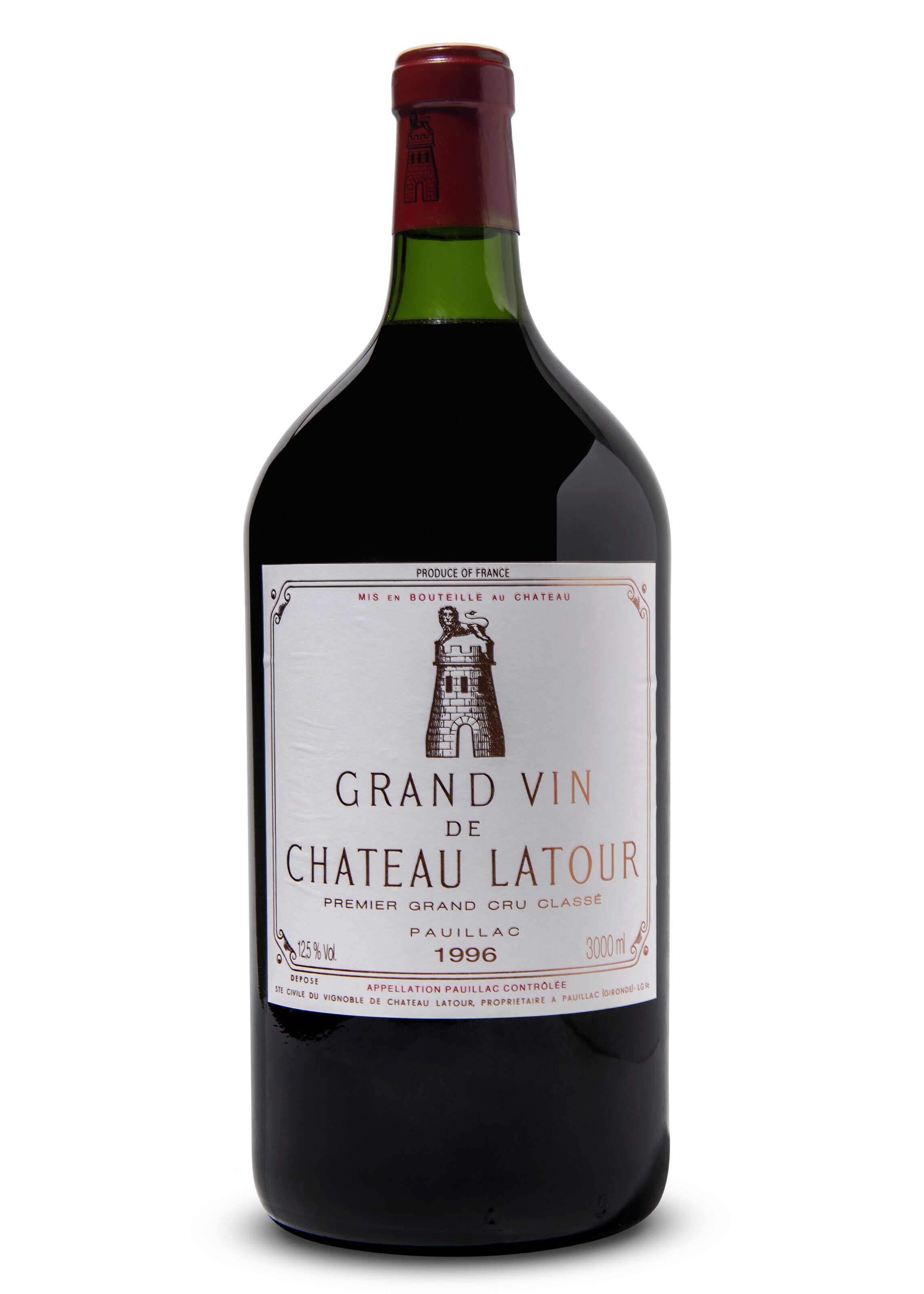 Château Latour 1993, Pauillac, 1er cru classéIn a twelve-bottle