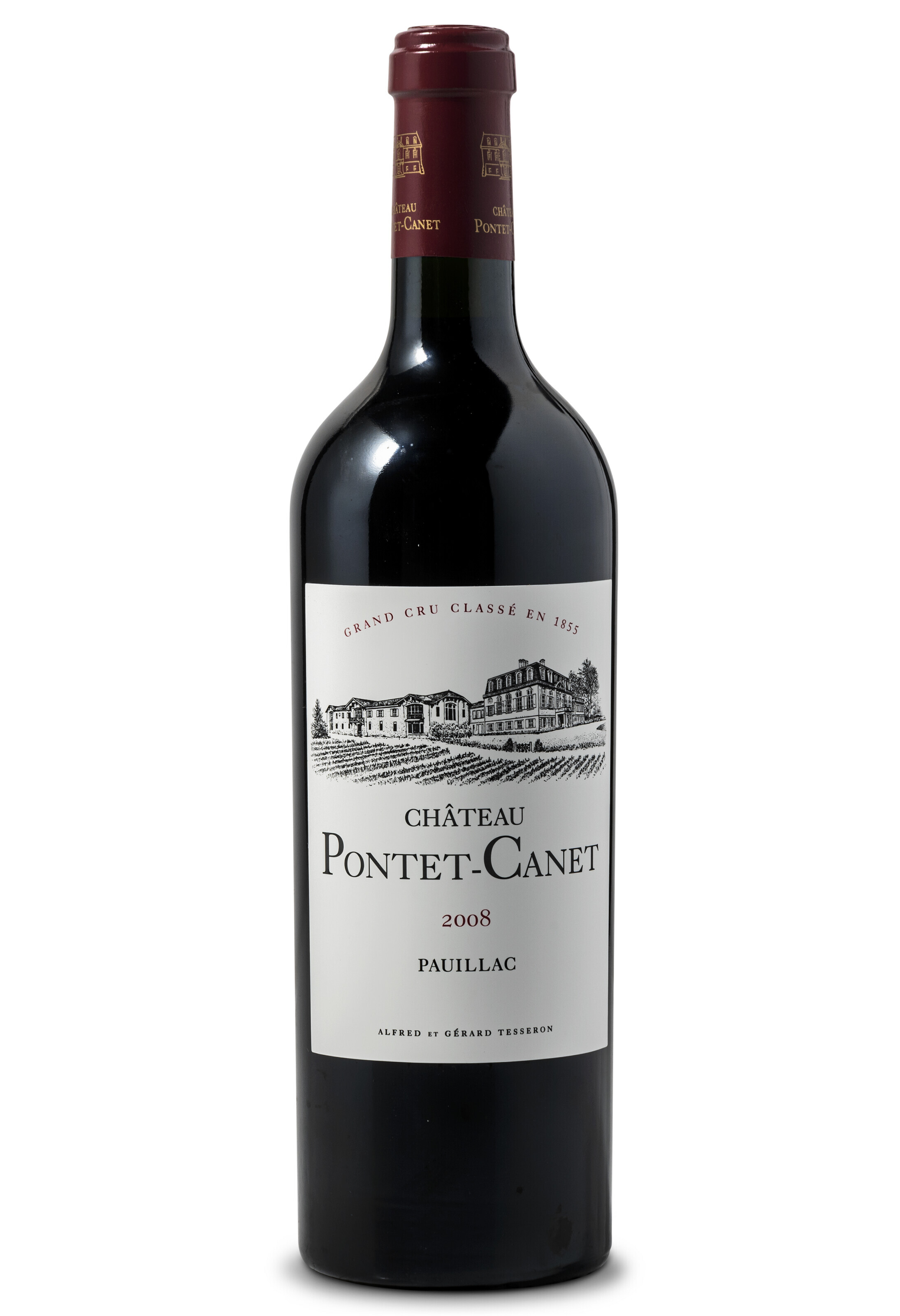 Château Pontet-Canet 2008, Pauillac, 5ème cru classéIn original wooden ...