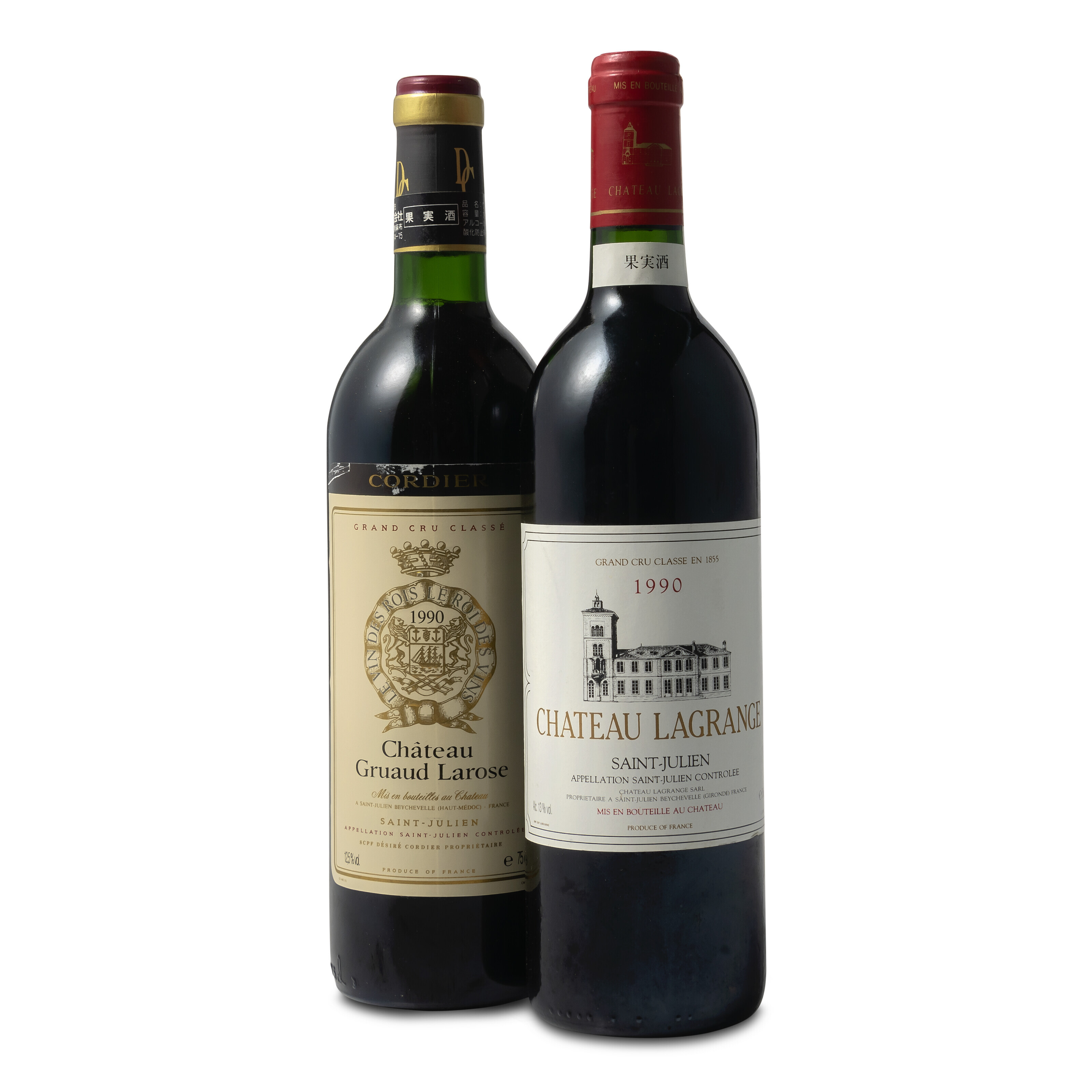 Mixed Gruaud-Larose and Lagrange 1990, Château Gruaud-Larose ...