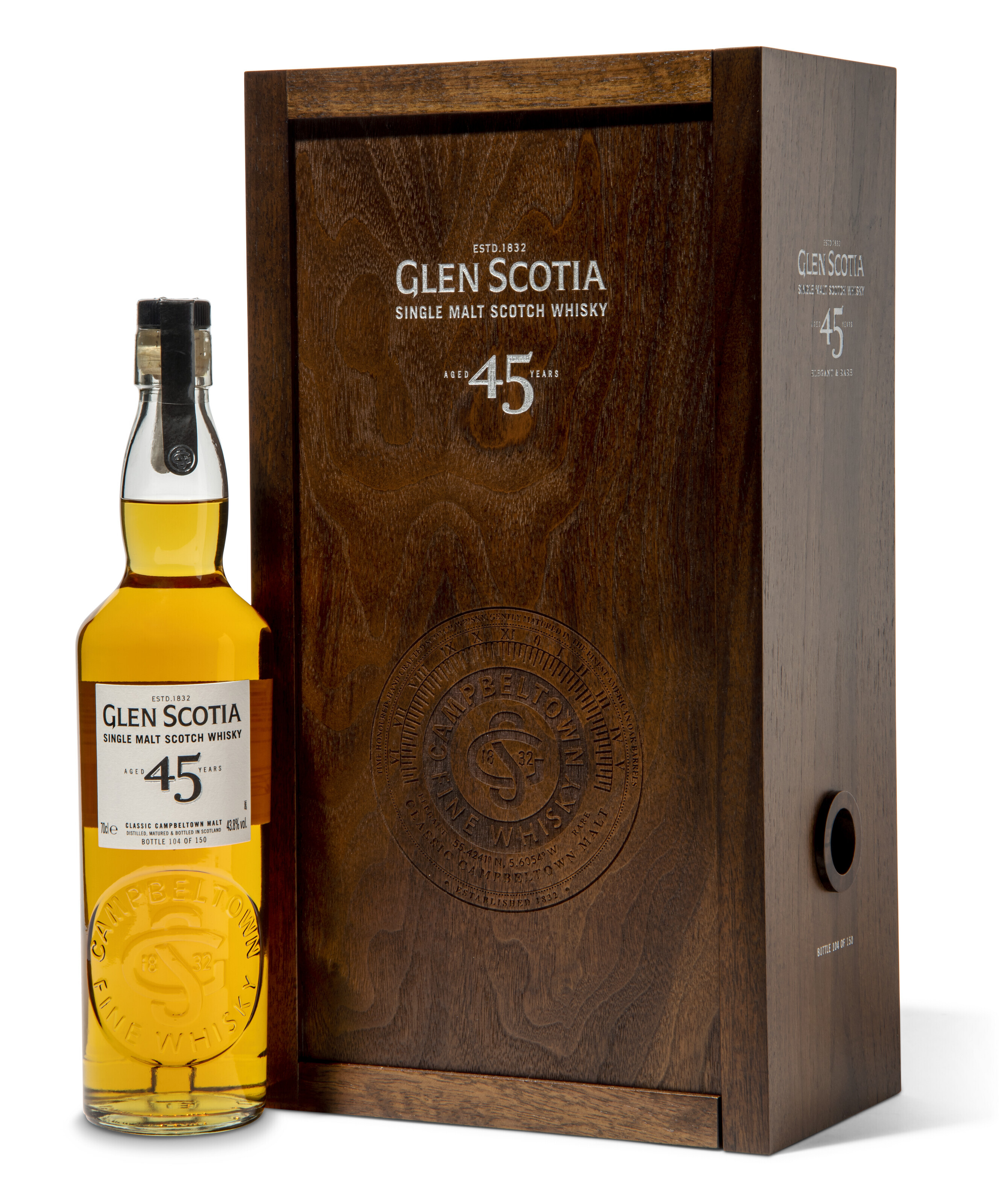 Glen Scotia 45 Years 1973, CampbeltownBottled in 2018. In original