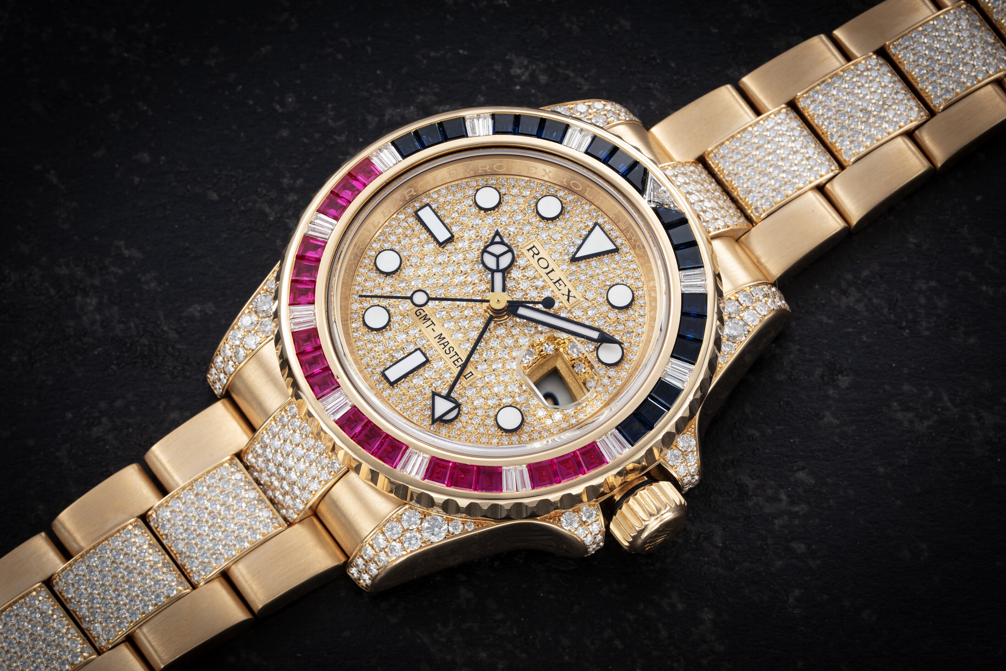Rolex gmt master ii ruby sapphire clearance