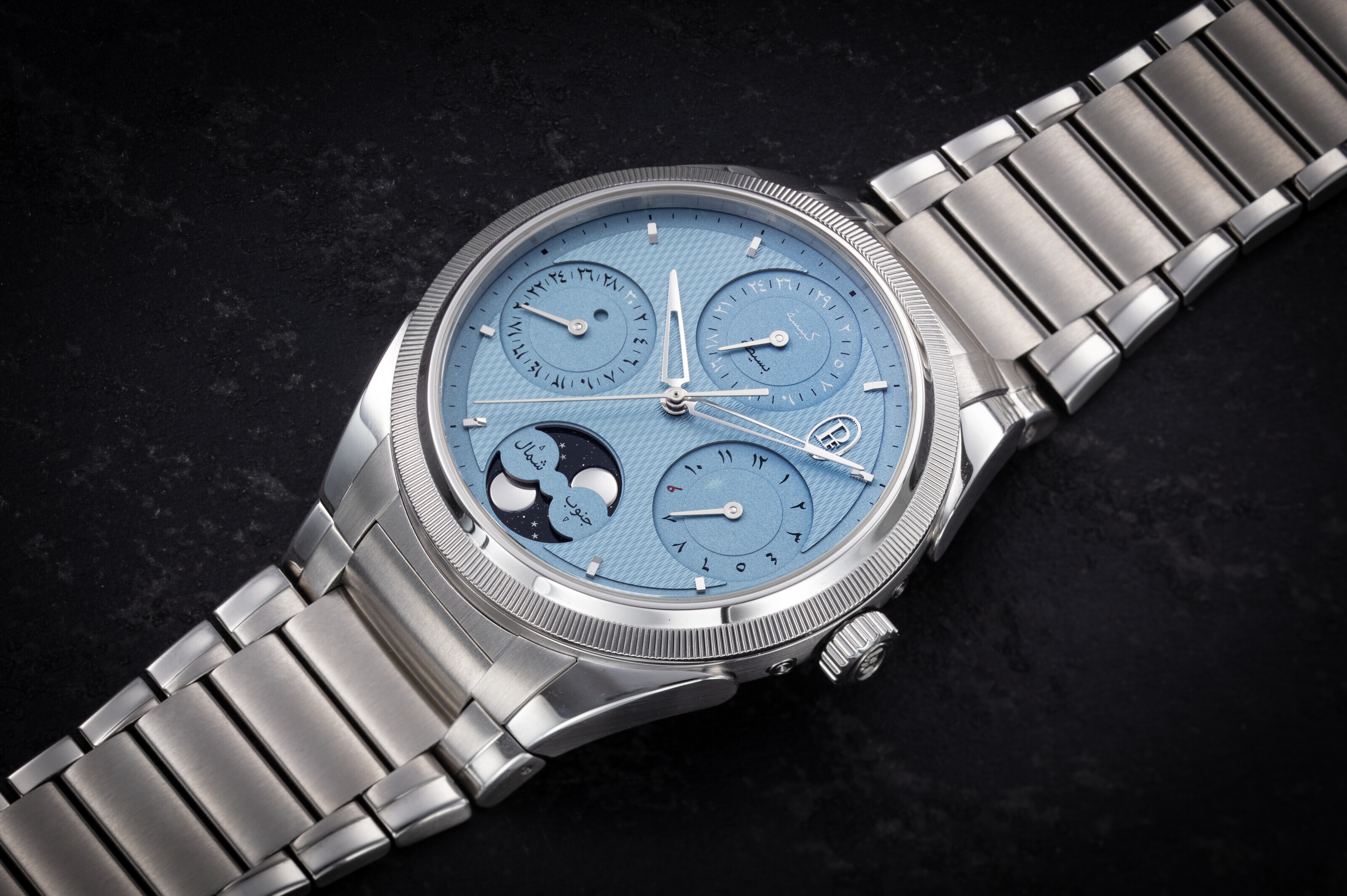 PARMIGIANI FLEURIER, A LIMITED EDITION STEEL TONDA AUTOMATIC HIJRI