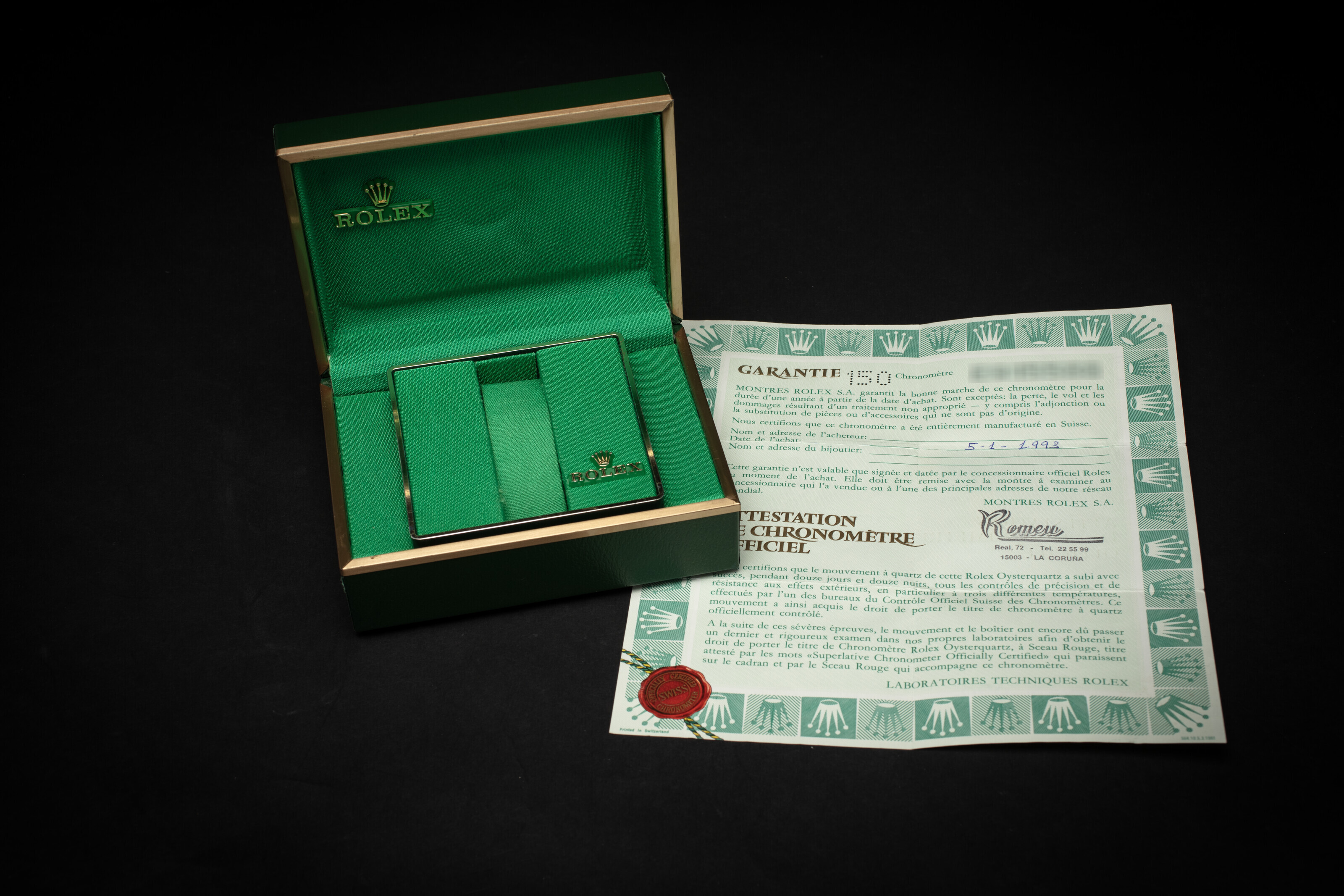 Rental Cars Vente Aux Encheres Rolex ROLEX, OYSTERQUARTZ DAY-DATE