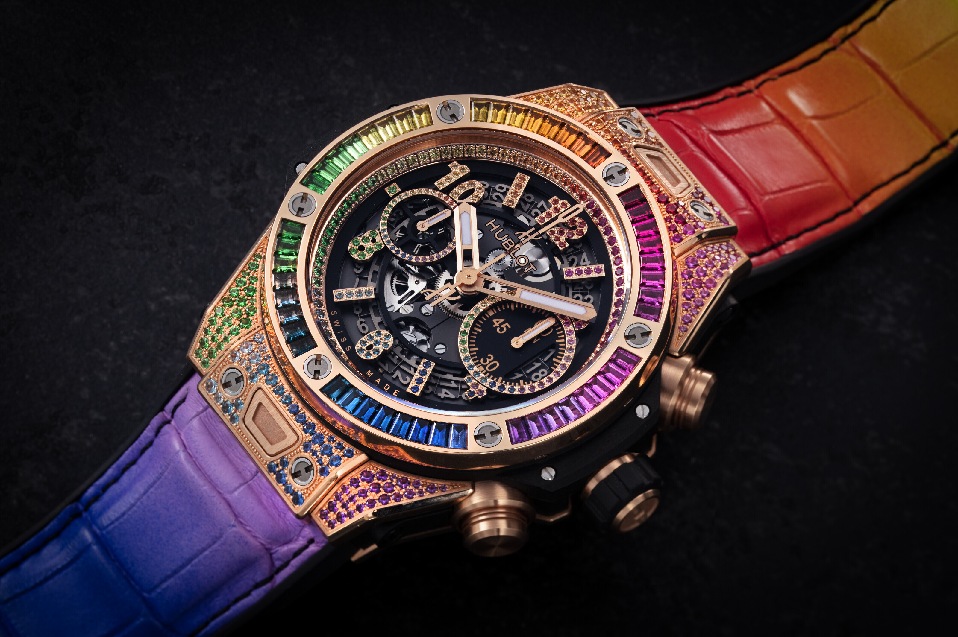 ROLEX, OYSTERQUARTZ DAY-DATE 19018, A RARE GOLD QUARTZ