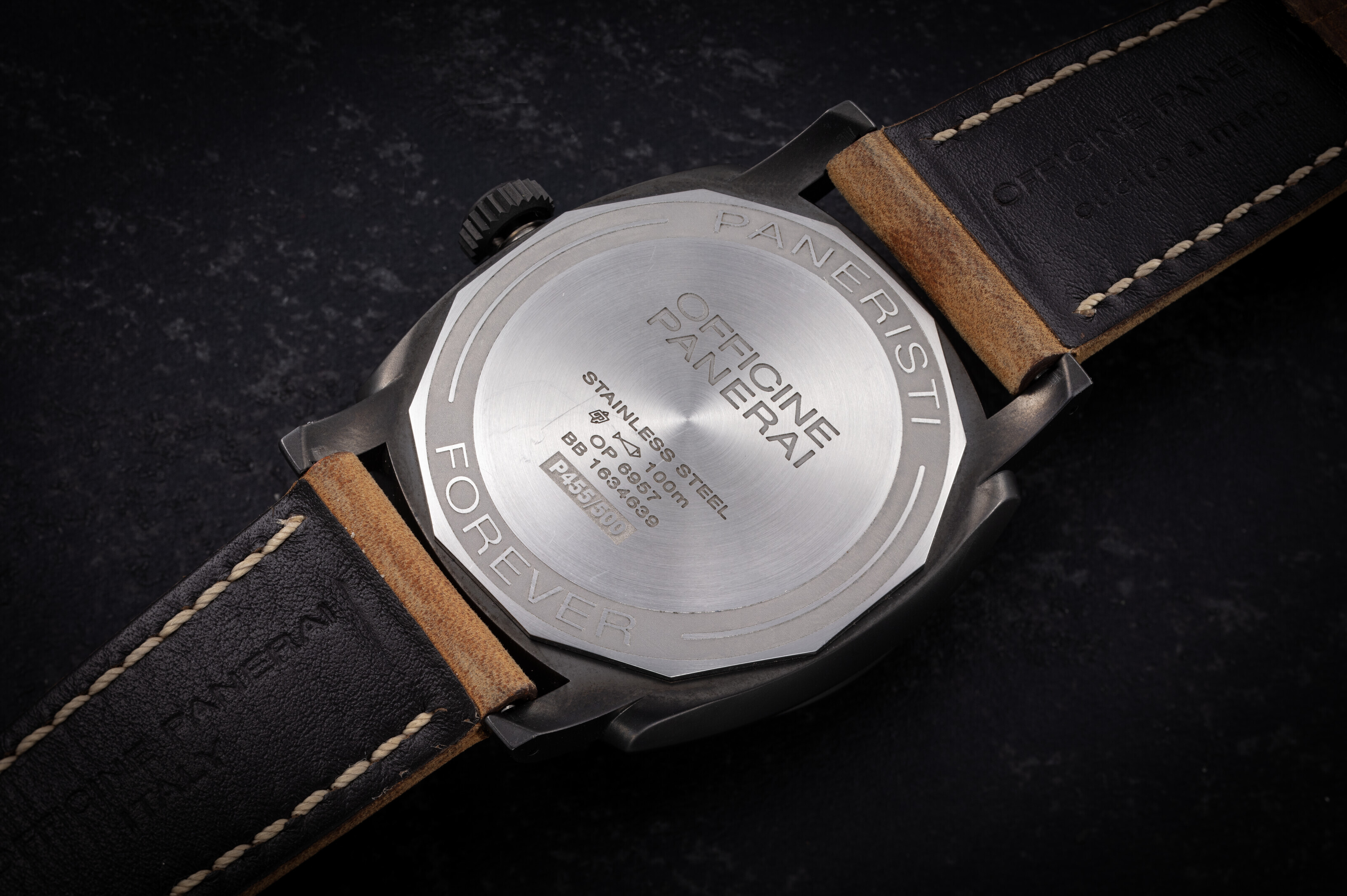 PANERAI, RADIOMIR 1940 DAYS PAM 00532, A STEEL DLC-COATED