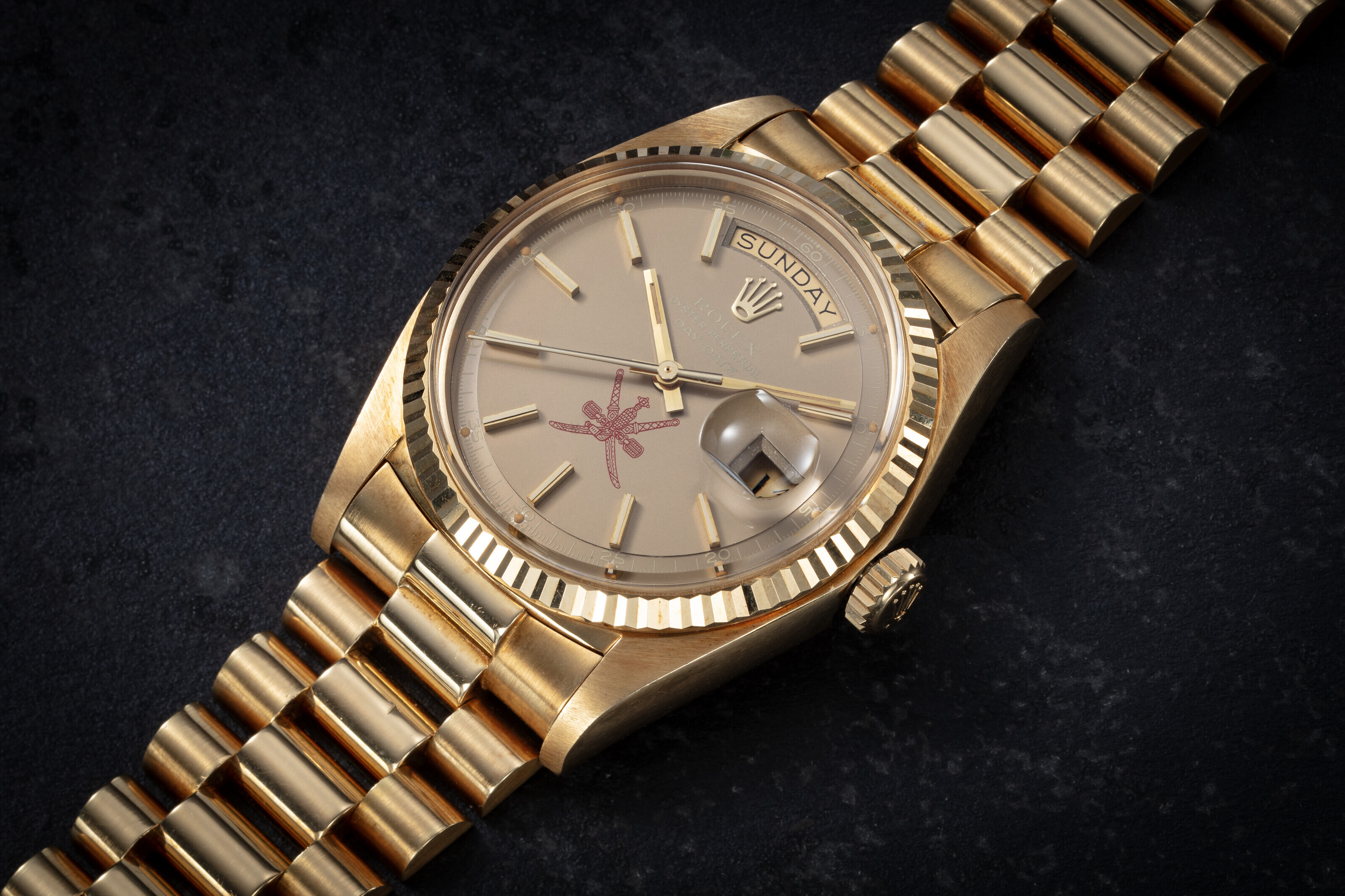 ROLEX, DAY-DATE REF. 1803, A RARE AND IMPORTANT GOLD AUTOMATIC