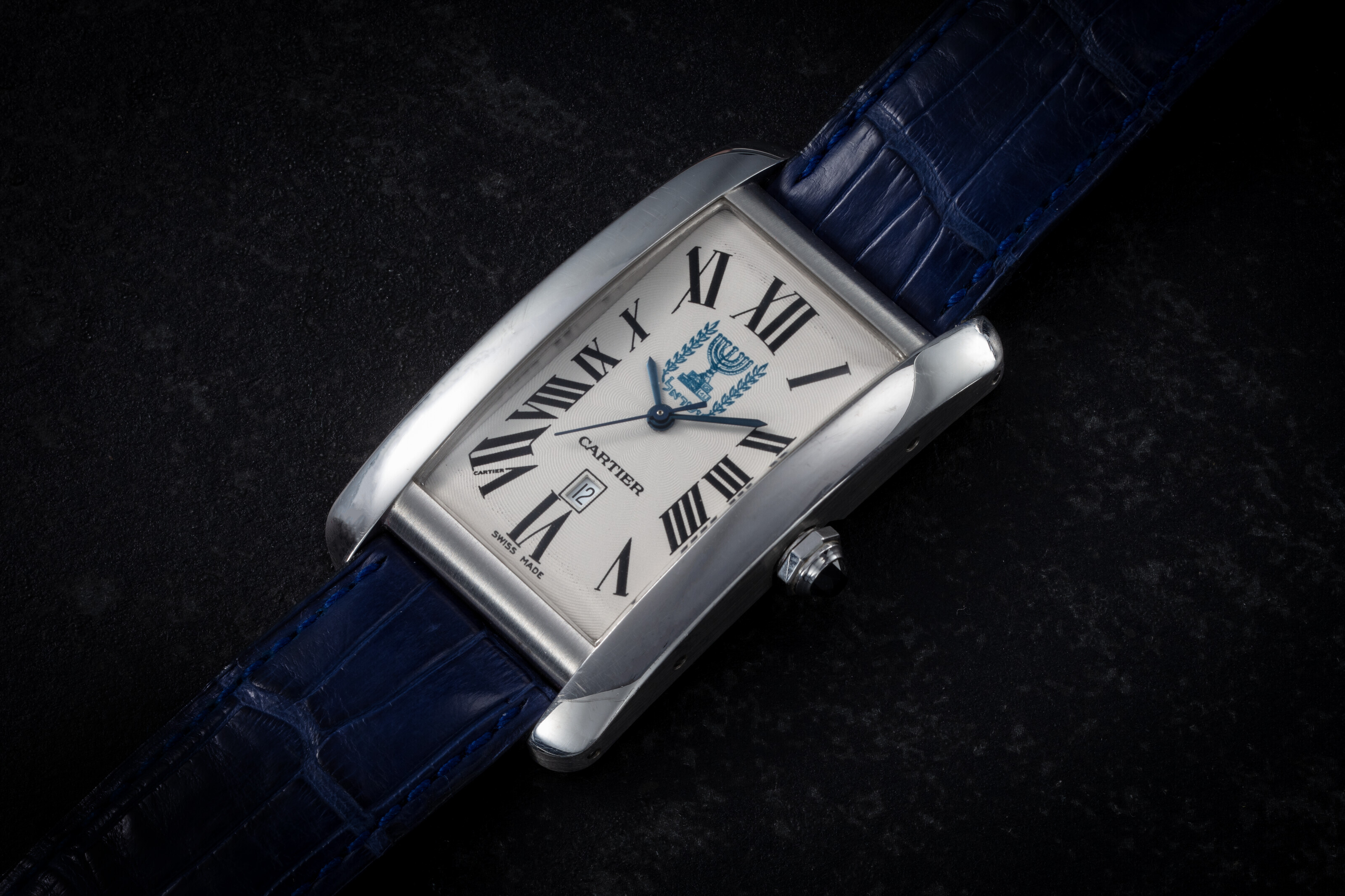 CARTIER, TANK AMERICAINE REF. 1741 ISRAEL (1948-1998), A LIMITED