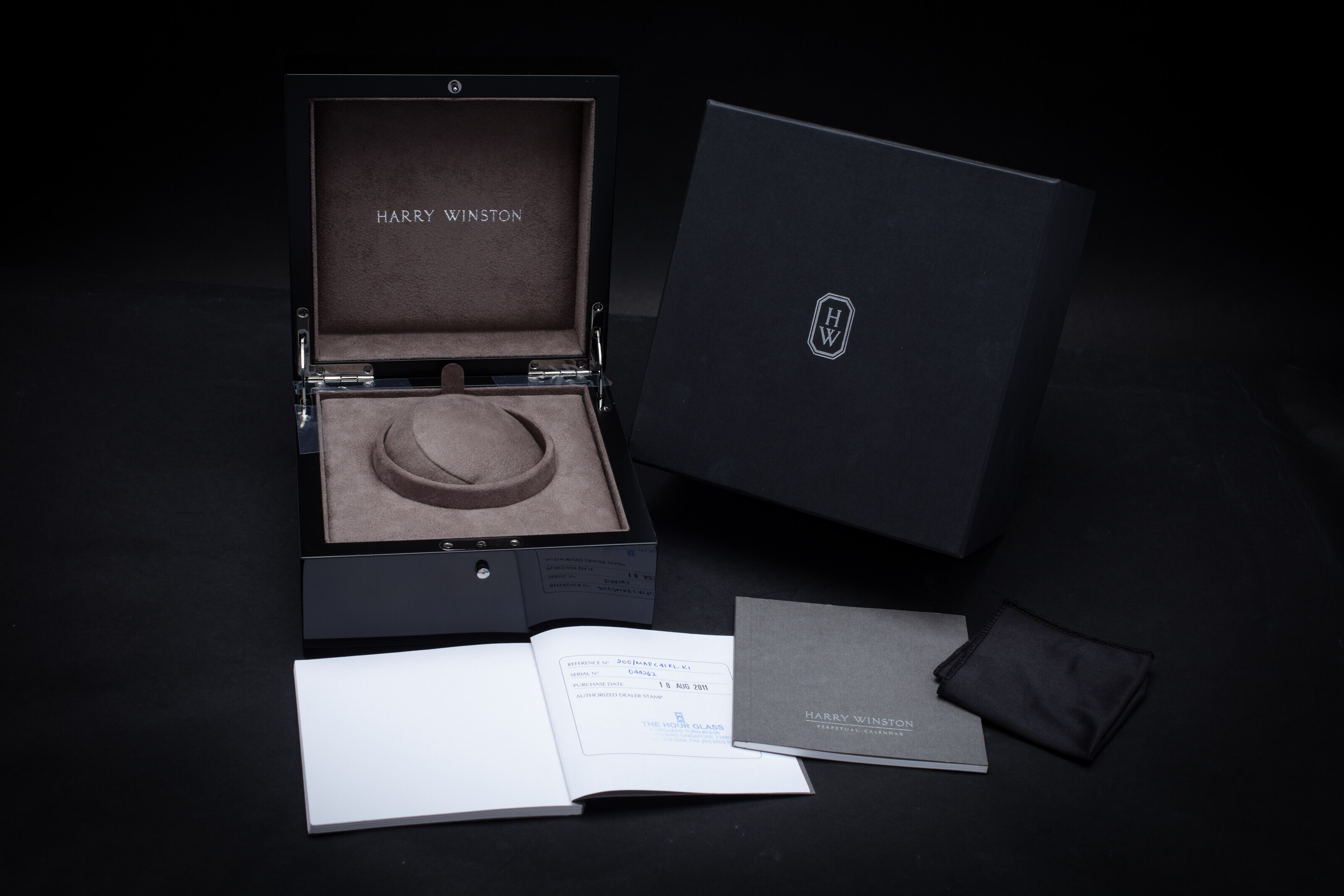 HARRY WINSTON 時計ボックス HARRY WINSTON ハリーウィストン 時計 箱
