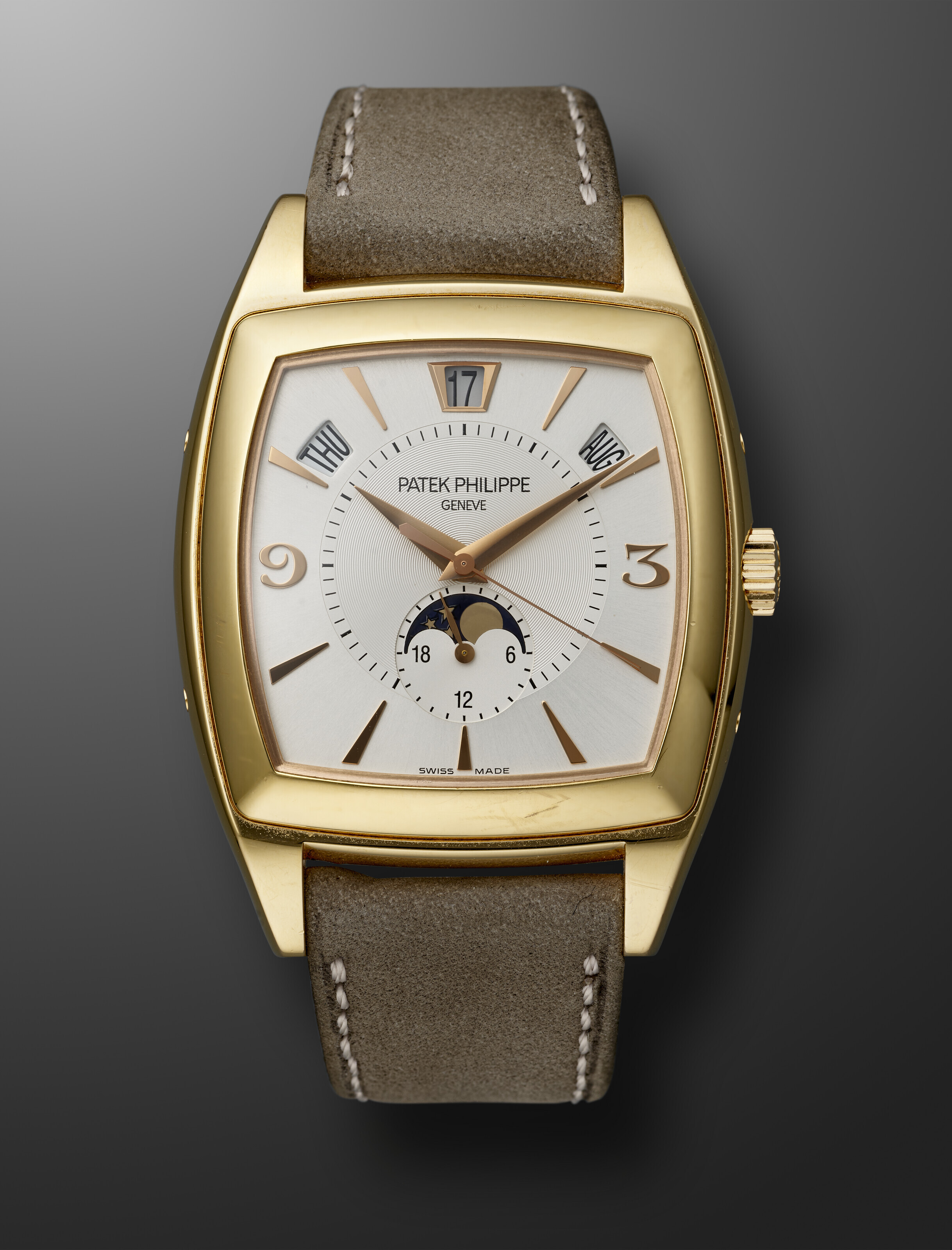 PATEK PHILIPPE PINK GOLD ANNUAL CALENDAR GONDOLO
