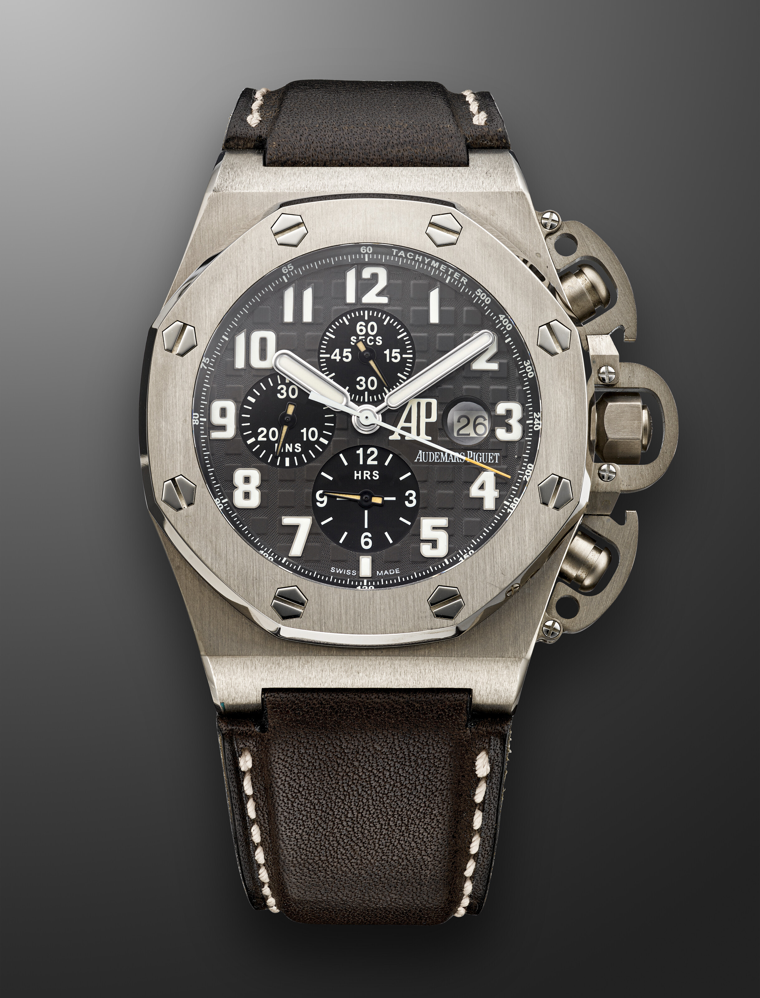 AUDEMARS PIGUET, LIMITED EDITION TITANIUM CHRONOGRAPH 'ROYAL OAK