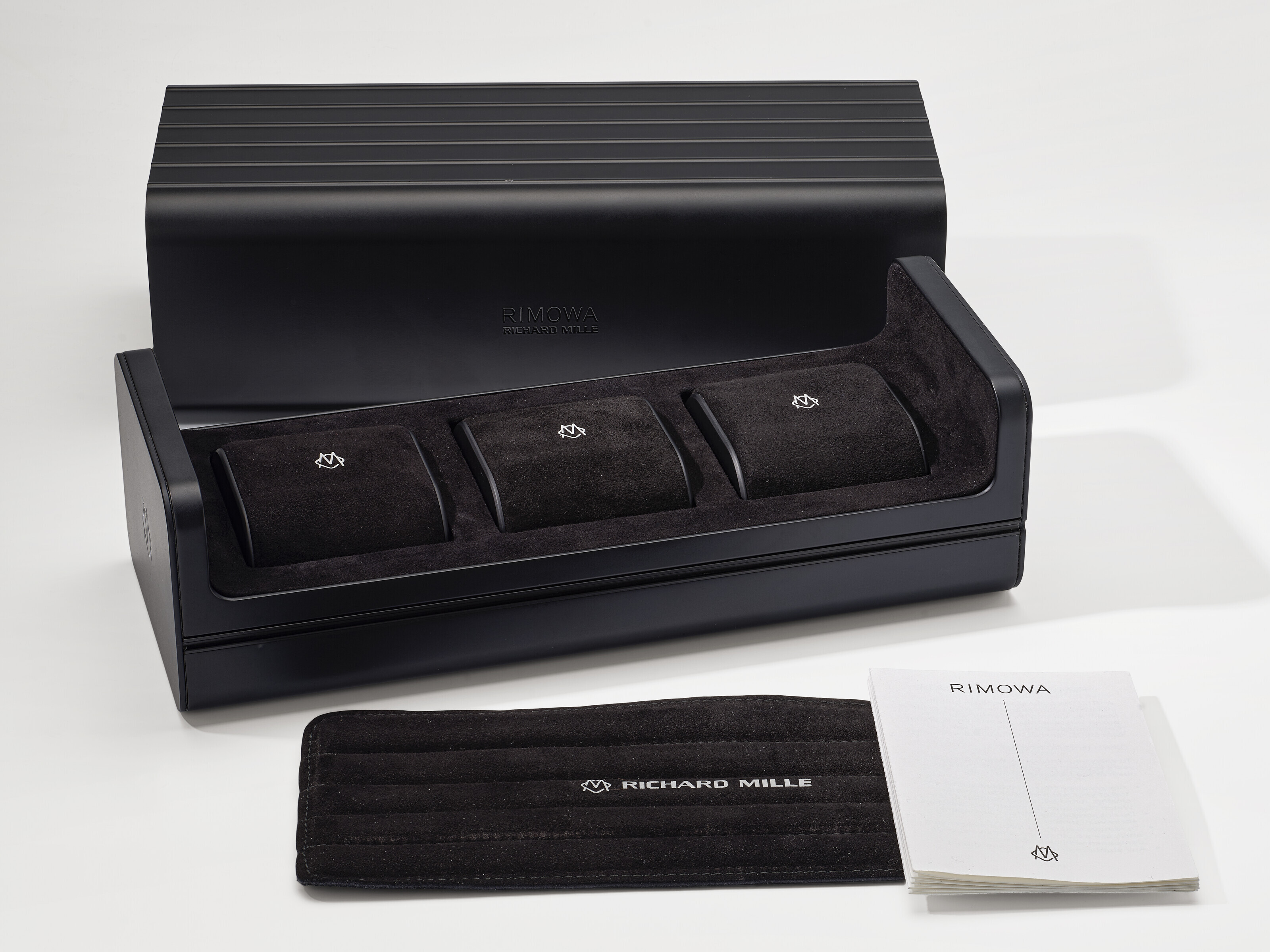 RIMOWA X RICHARD MILLE, BLACK ALUMINUM WATCH CASE, | Christie’s