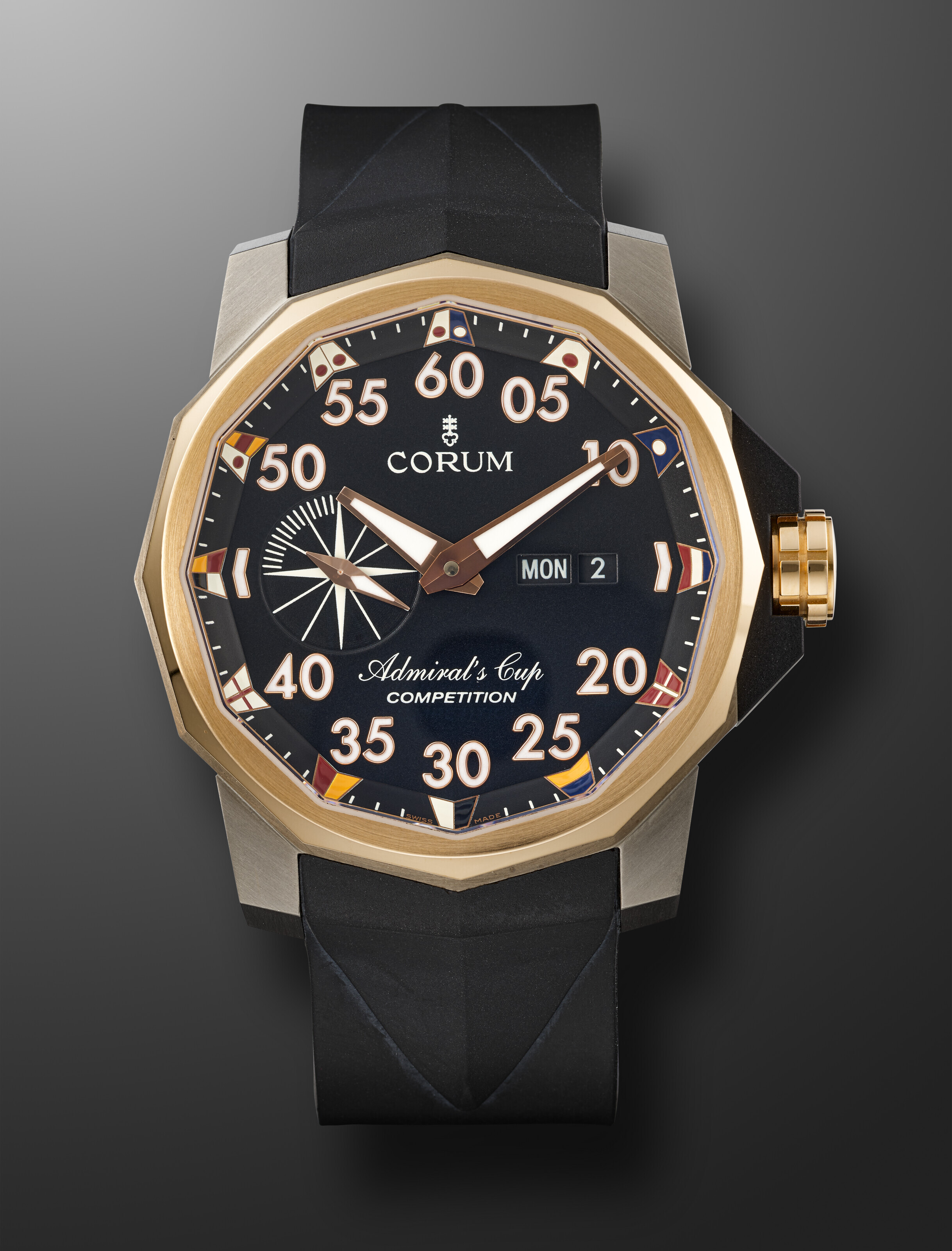 CORUM, LIMITED EDITION STAINLESS STEEL FLYING TIGER 'BUBBLE DIVE