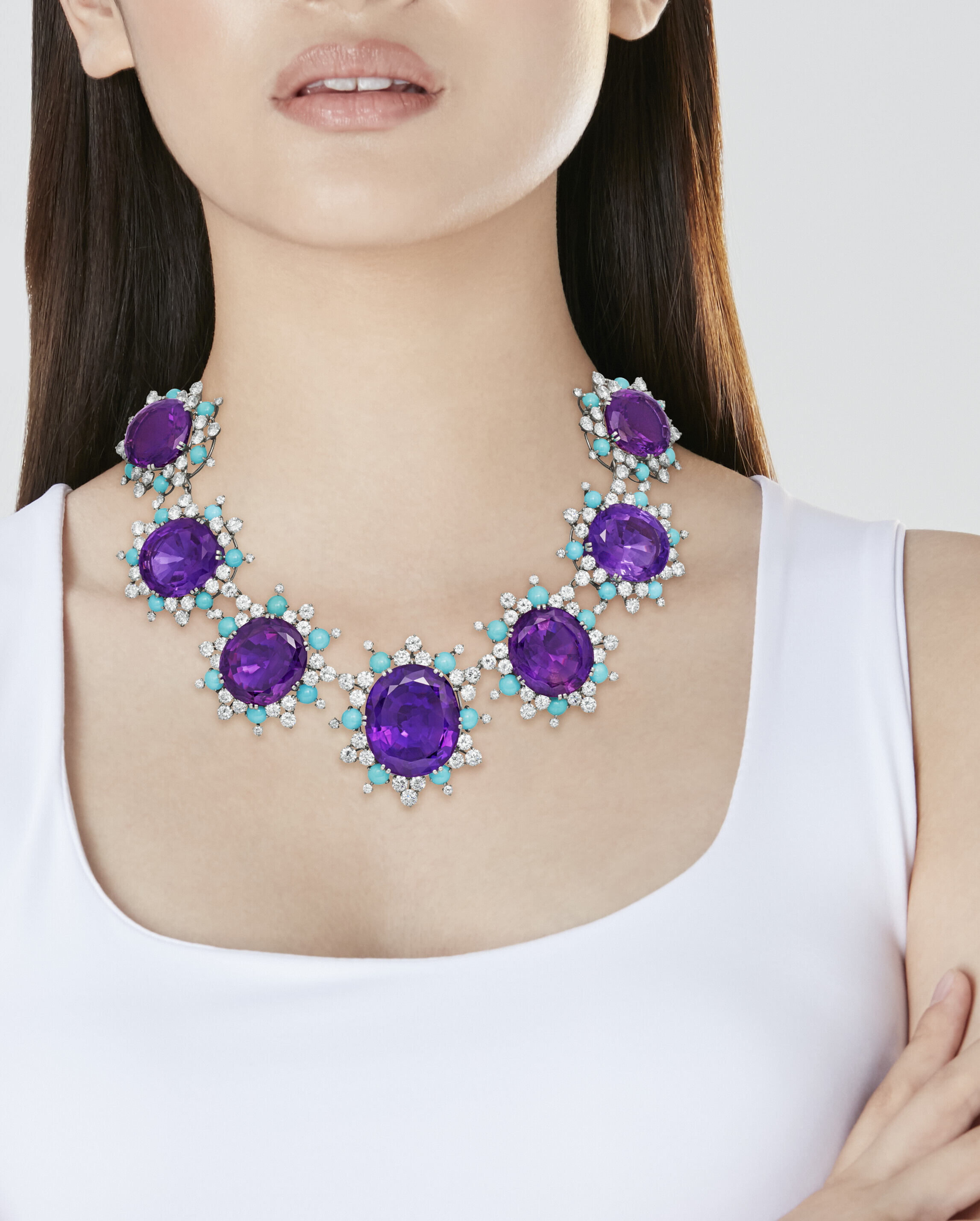 Cartier amethyst top
